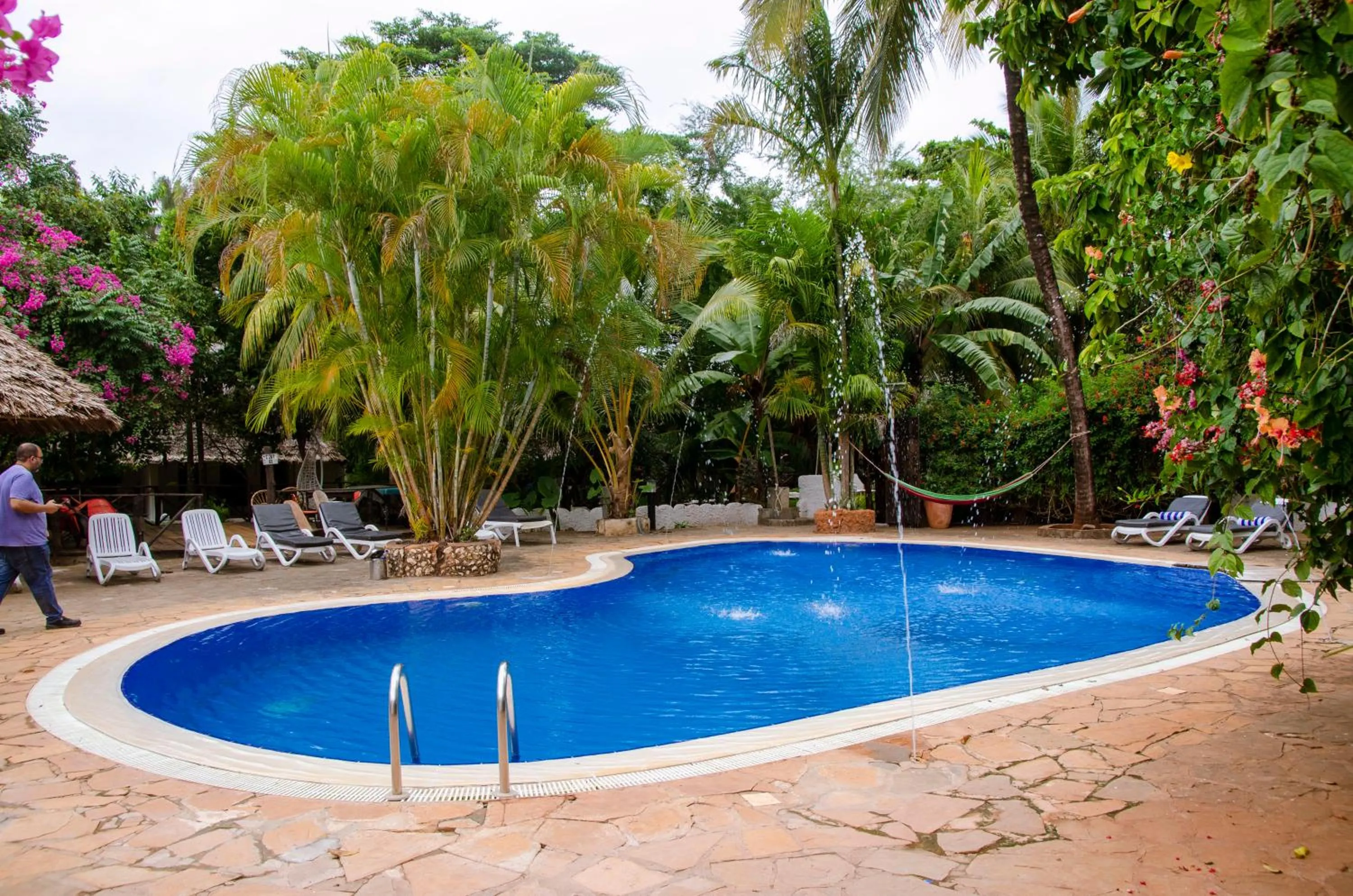 Garden in Langi Langi Beach Bungalows