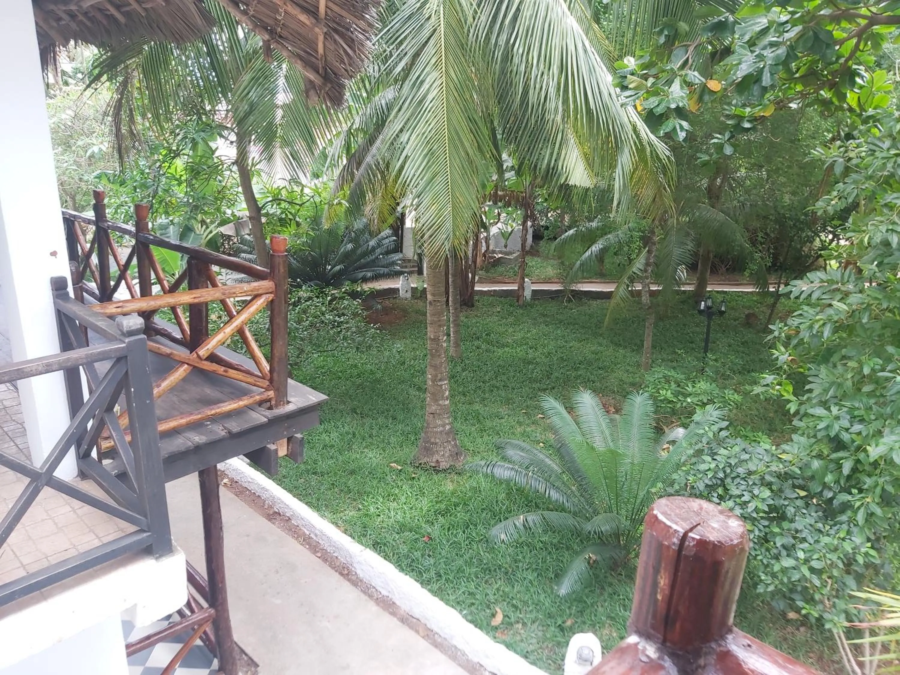 Garden in Langi Langi Beach Bungalows