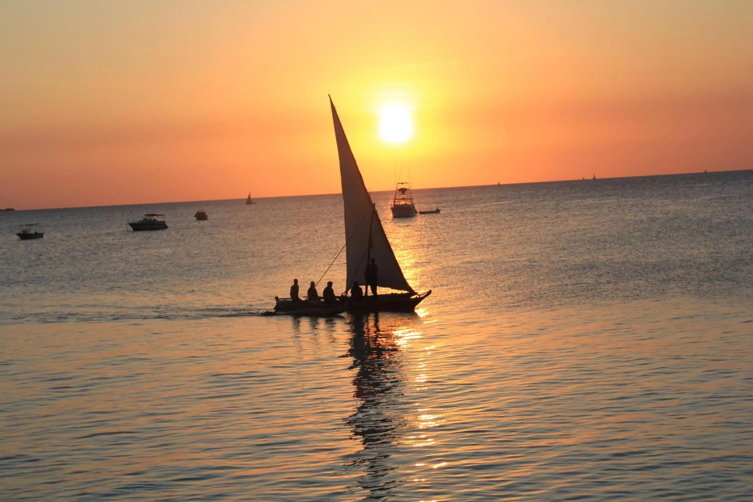 Sea view in Langi Langi Beach Bungalows