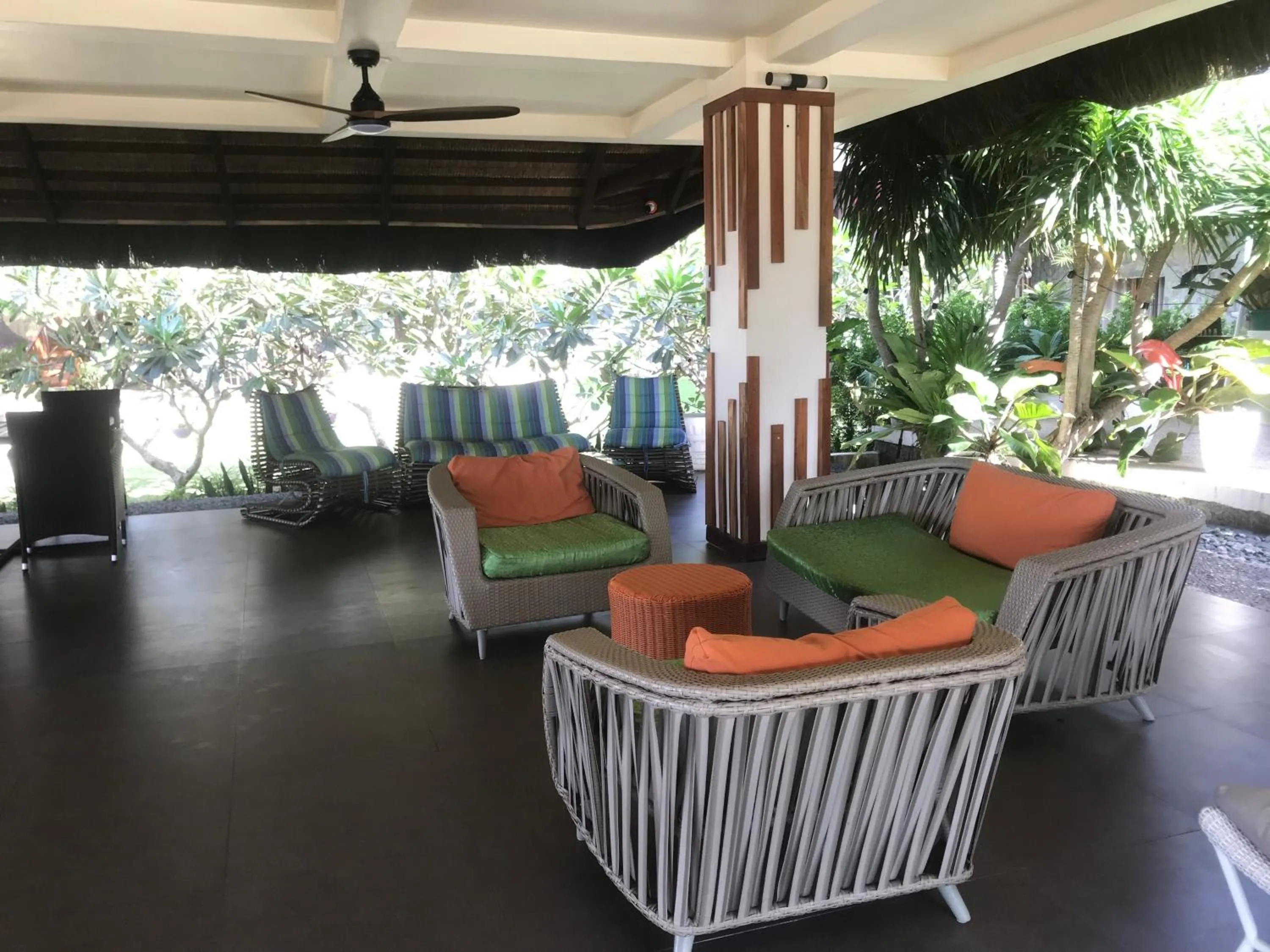 Seating area in The Ananyana Beach Resort by SMS Hospitality