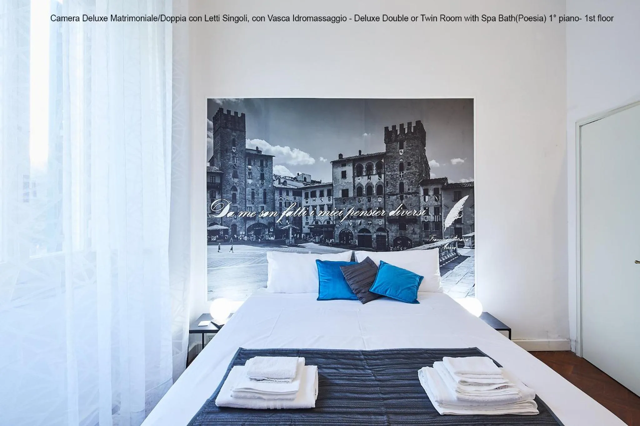 Bedroom, Bed in B&B 52cento