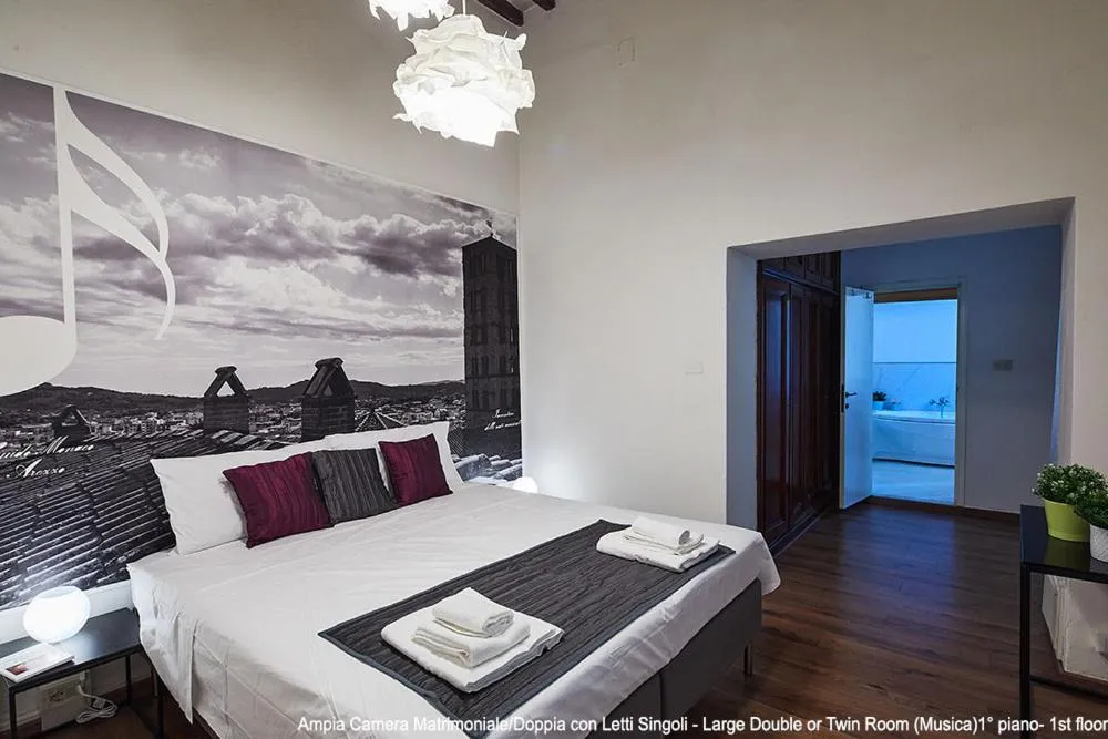 Bedroom, Bed in B&B 52cento