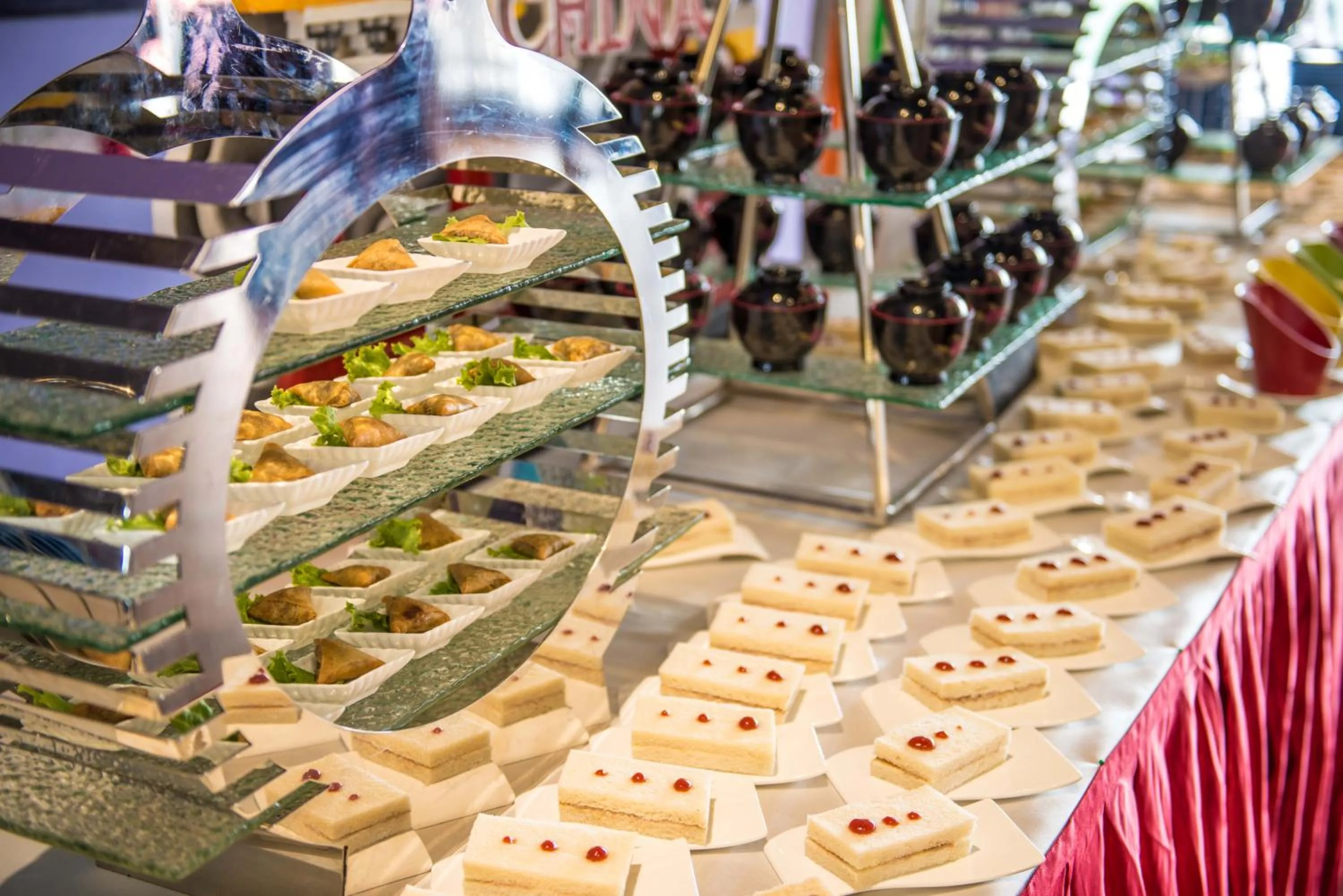 Food close-up in Rose Garden Hotel