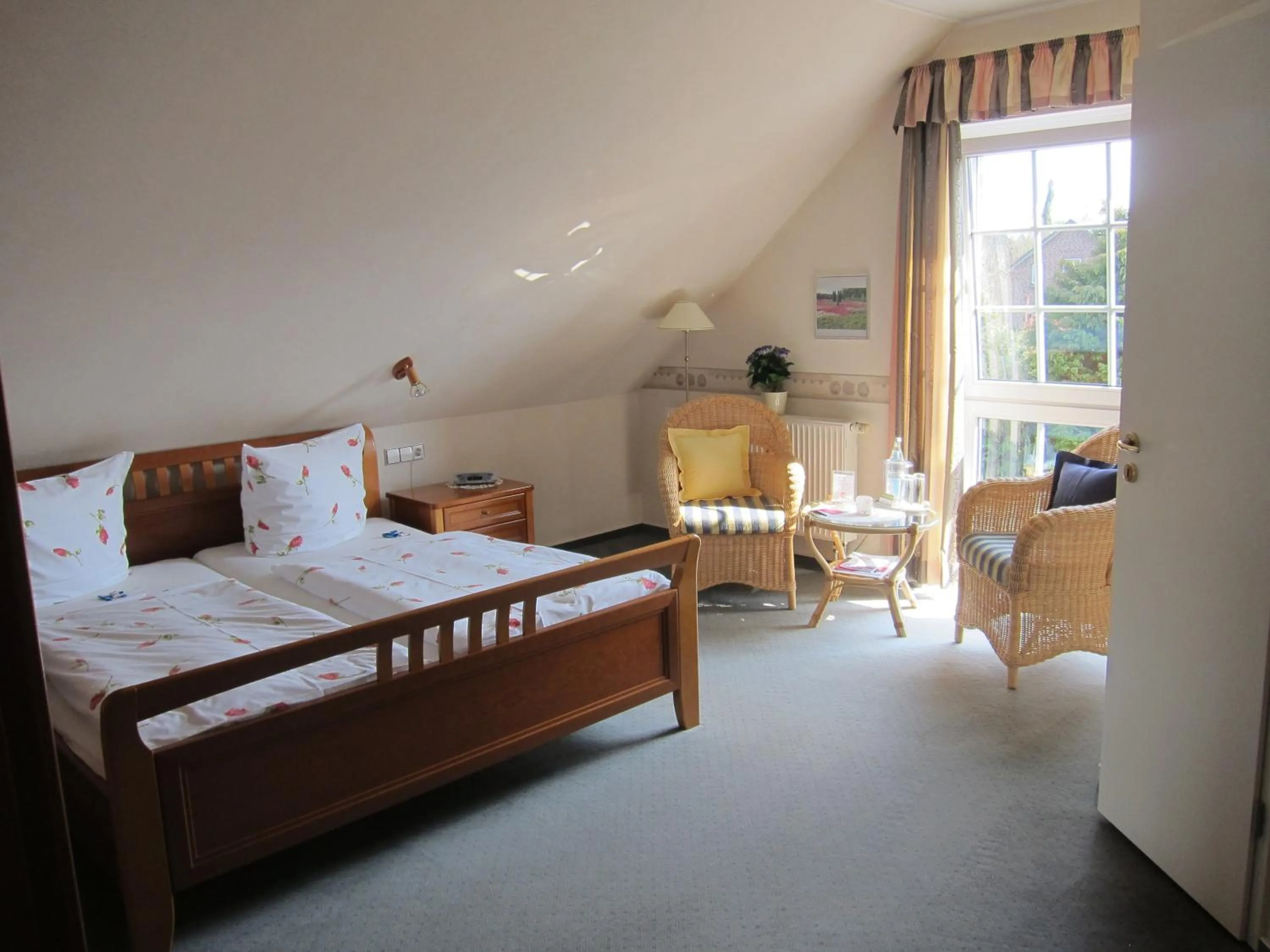 Photo of the whole room, Bed in Hotel Heidetraum