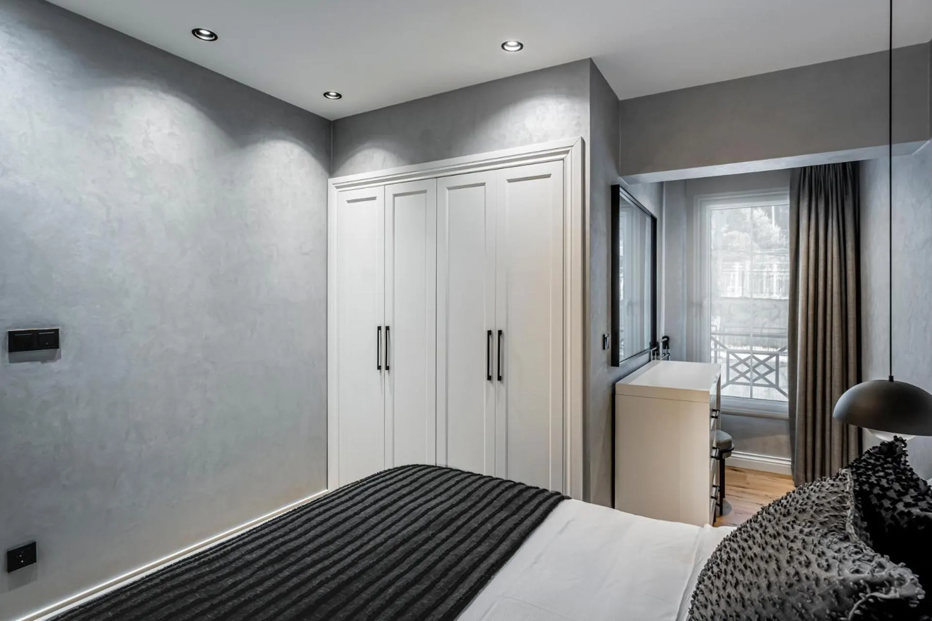 Bed in Ena Boutique Hotel & Residences