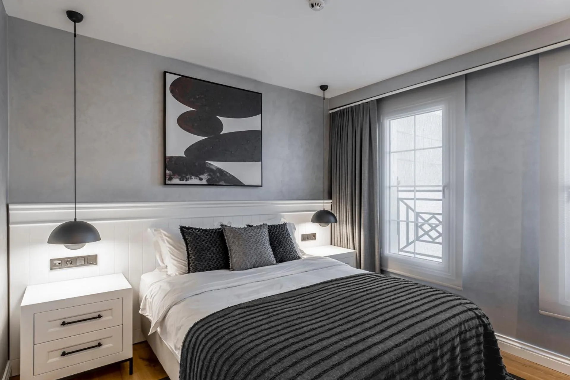 Bed in Ena Boutique Hotel & Residences