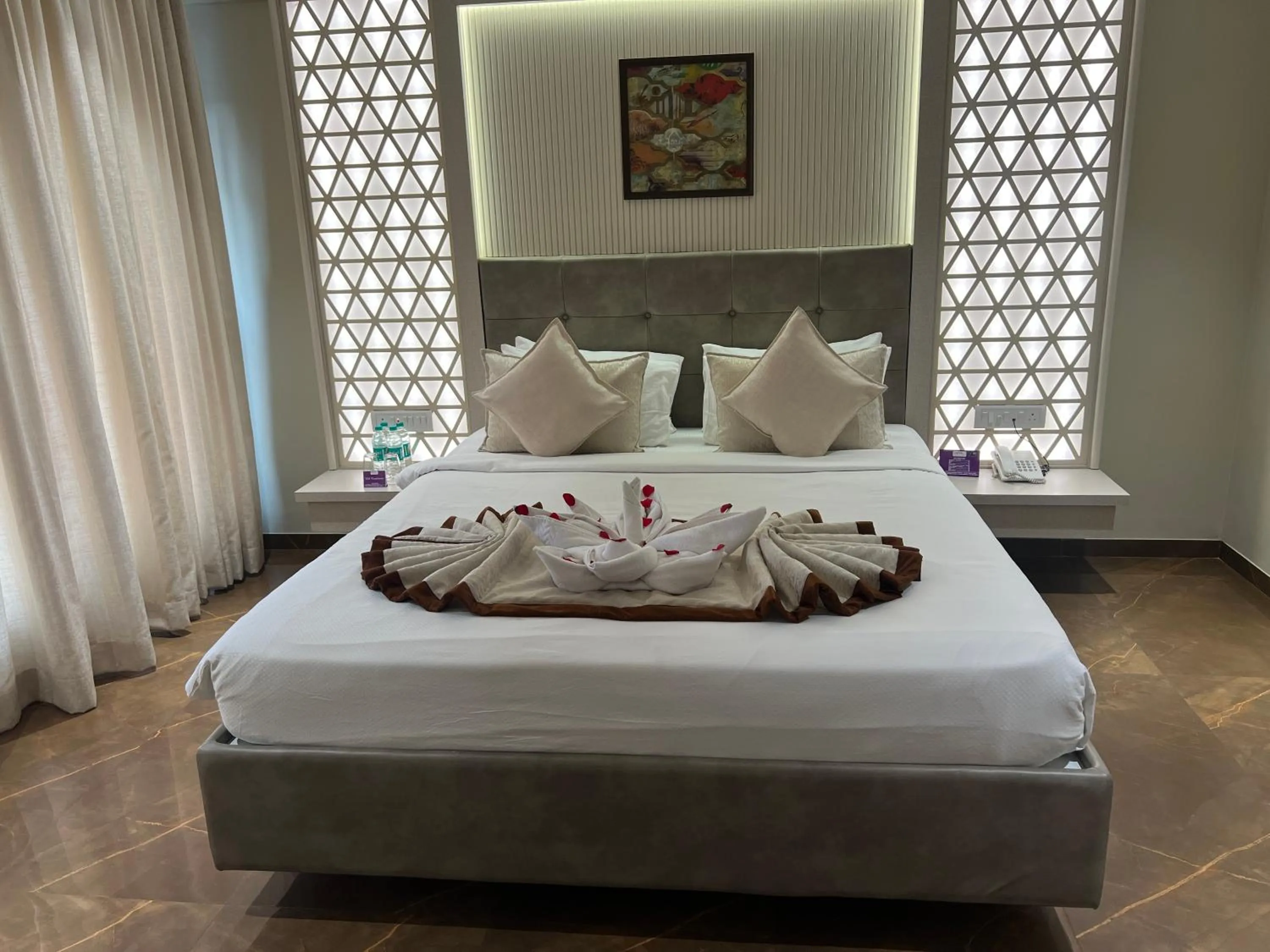 Bed in VITS Shalimar, Ankleshwar