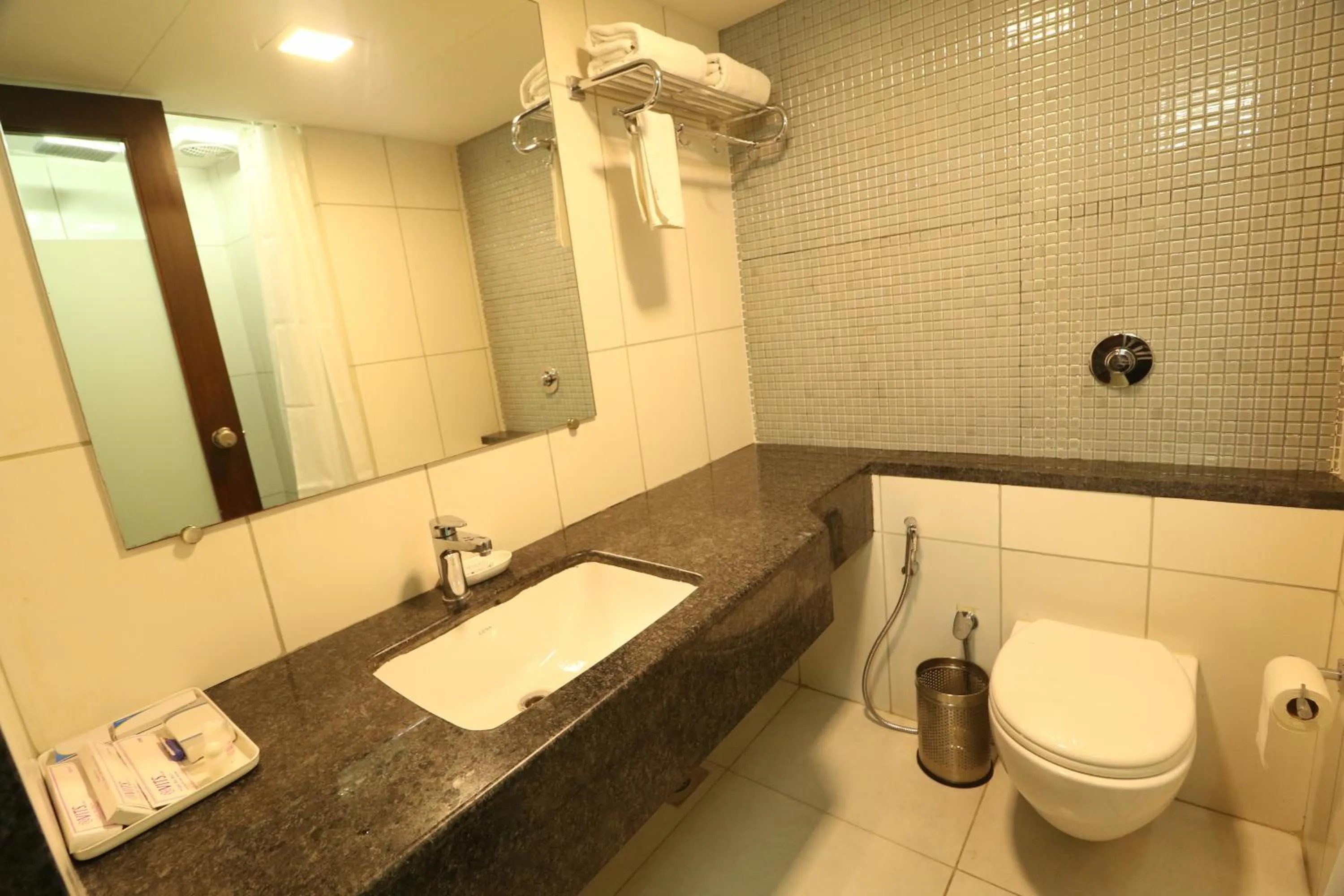 Bathroom in VITS Shalimar, Ankleshwar