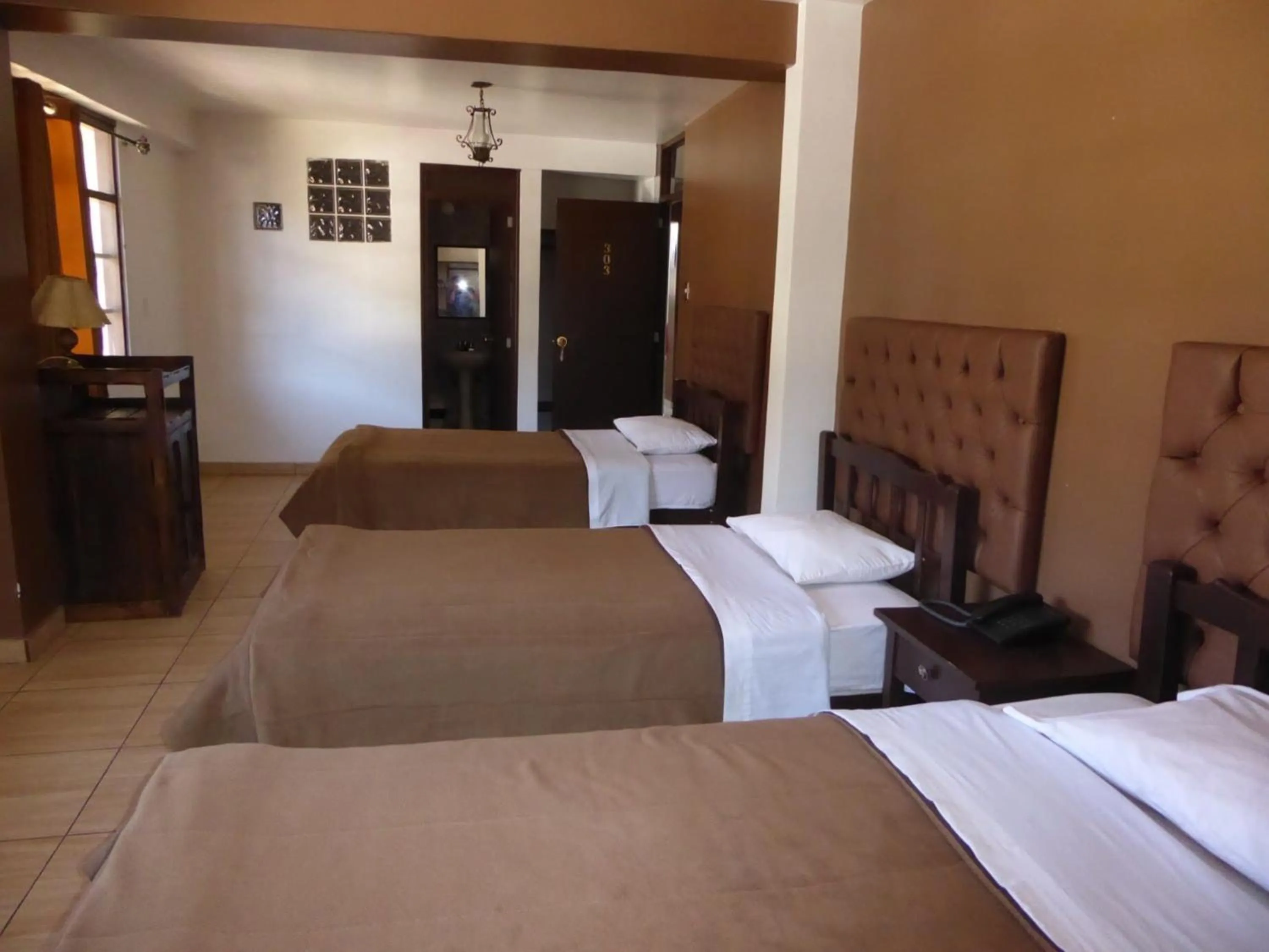 Photo of the whole room, Bed in Hotel de Turistas Huaraz