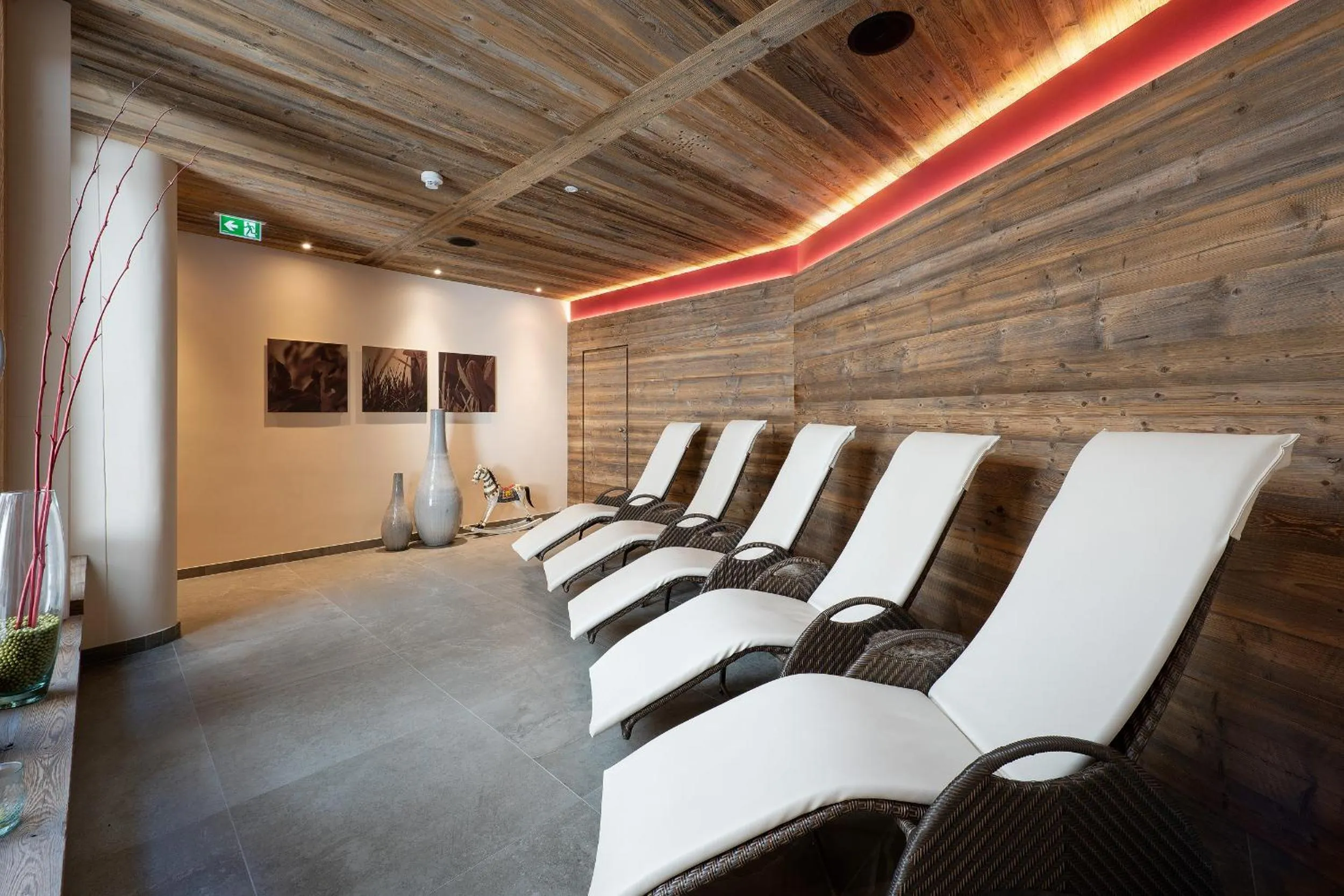 Spa and wellness centre/facilities in Landhaus Ager