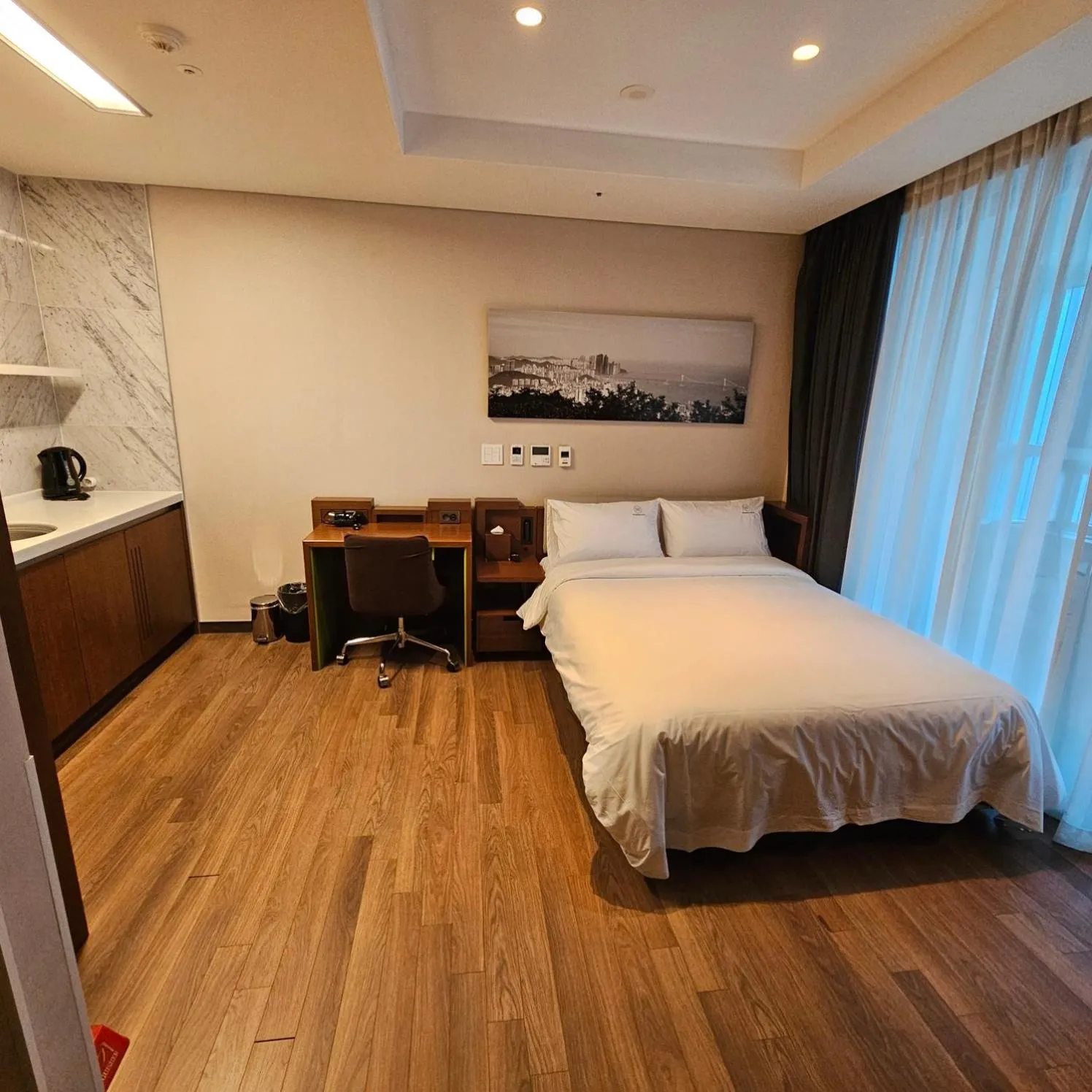 Bed in W Residence Hotel