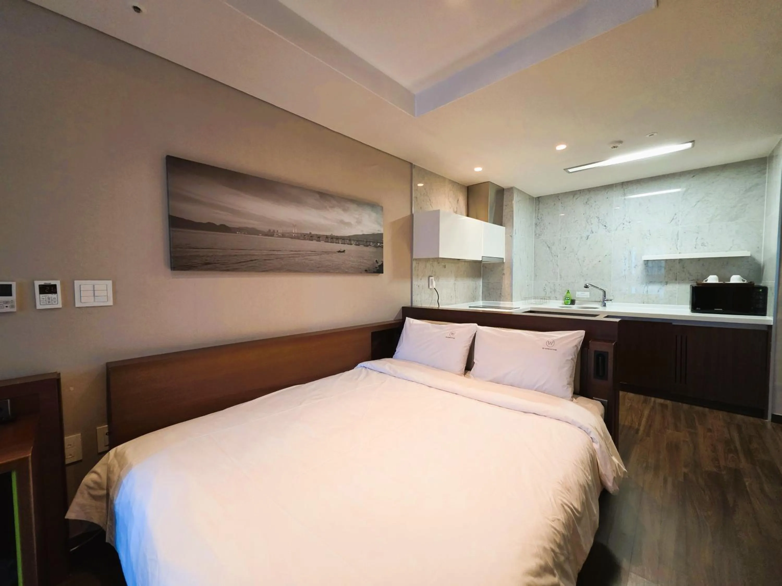Bed in W Residence Hotel