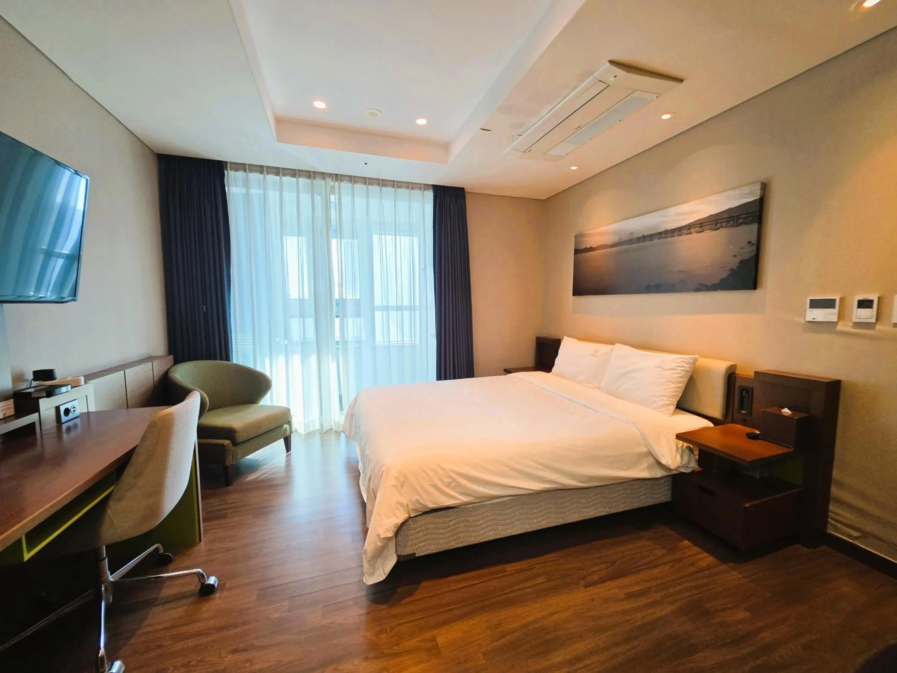 Bed in W Residence Hotel