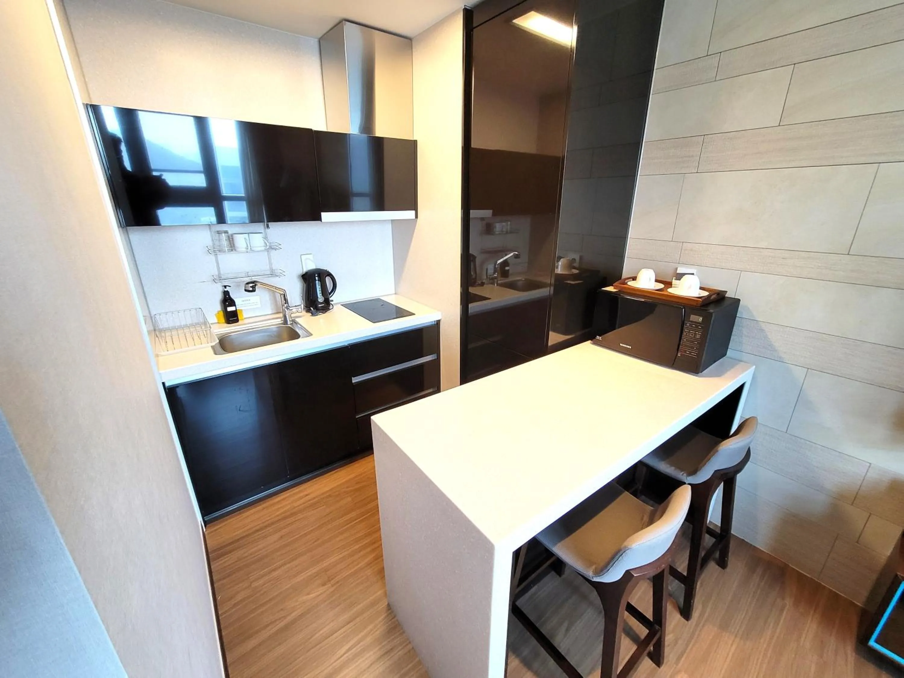 Kitchen or kitchenette in W Residence Hotel