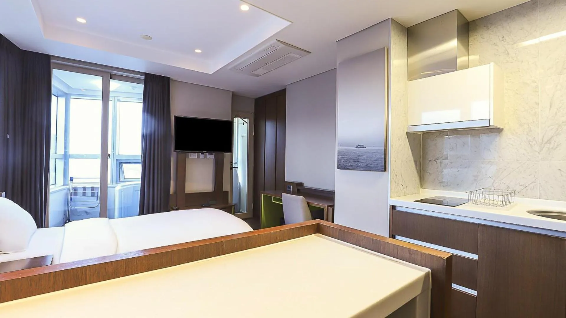 Bed in W Residence Hotel