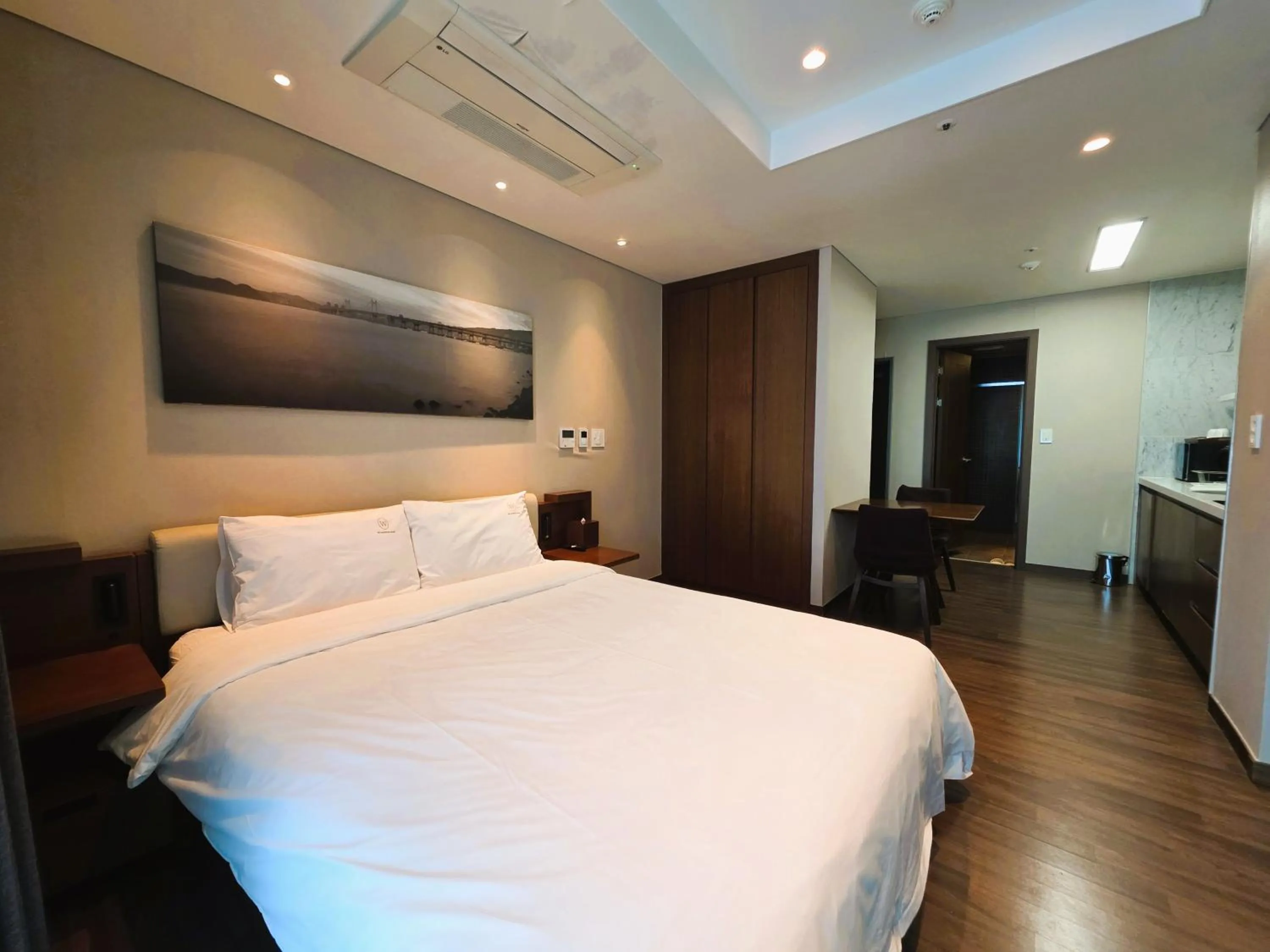 Bed in W Residence Hotel