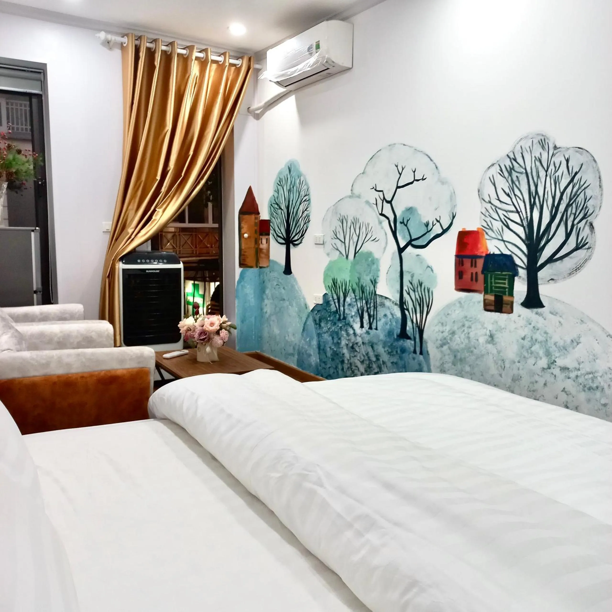 Bed in Amelié Homestay