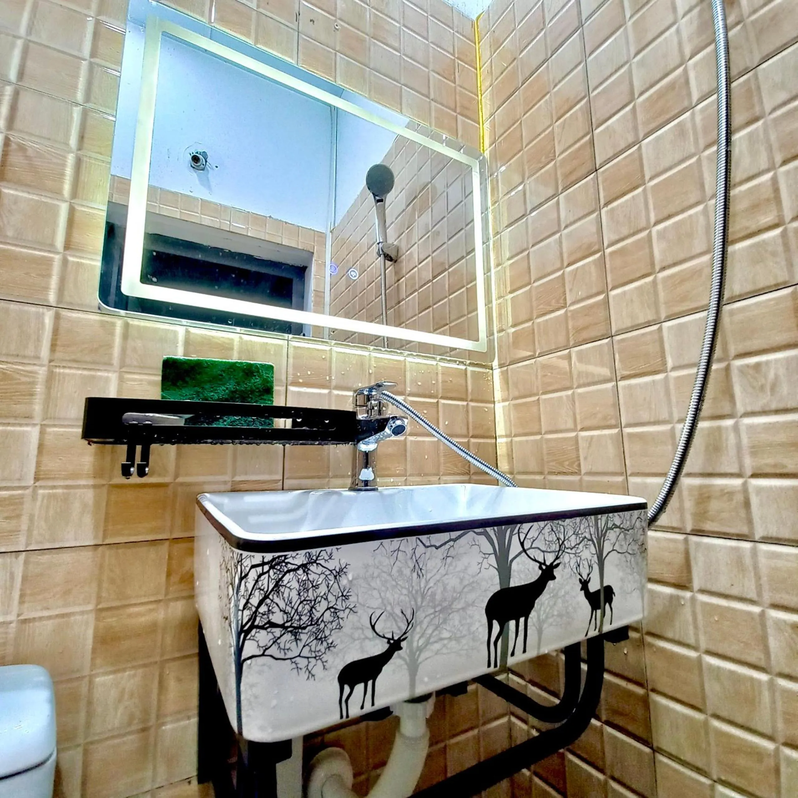 Shower in Amelié Homestay