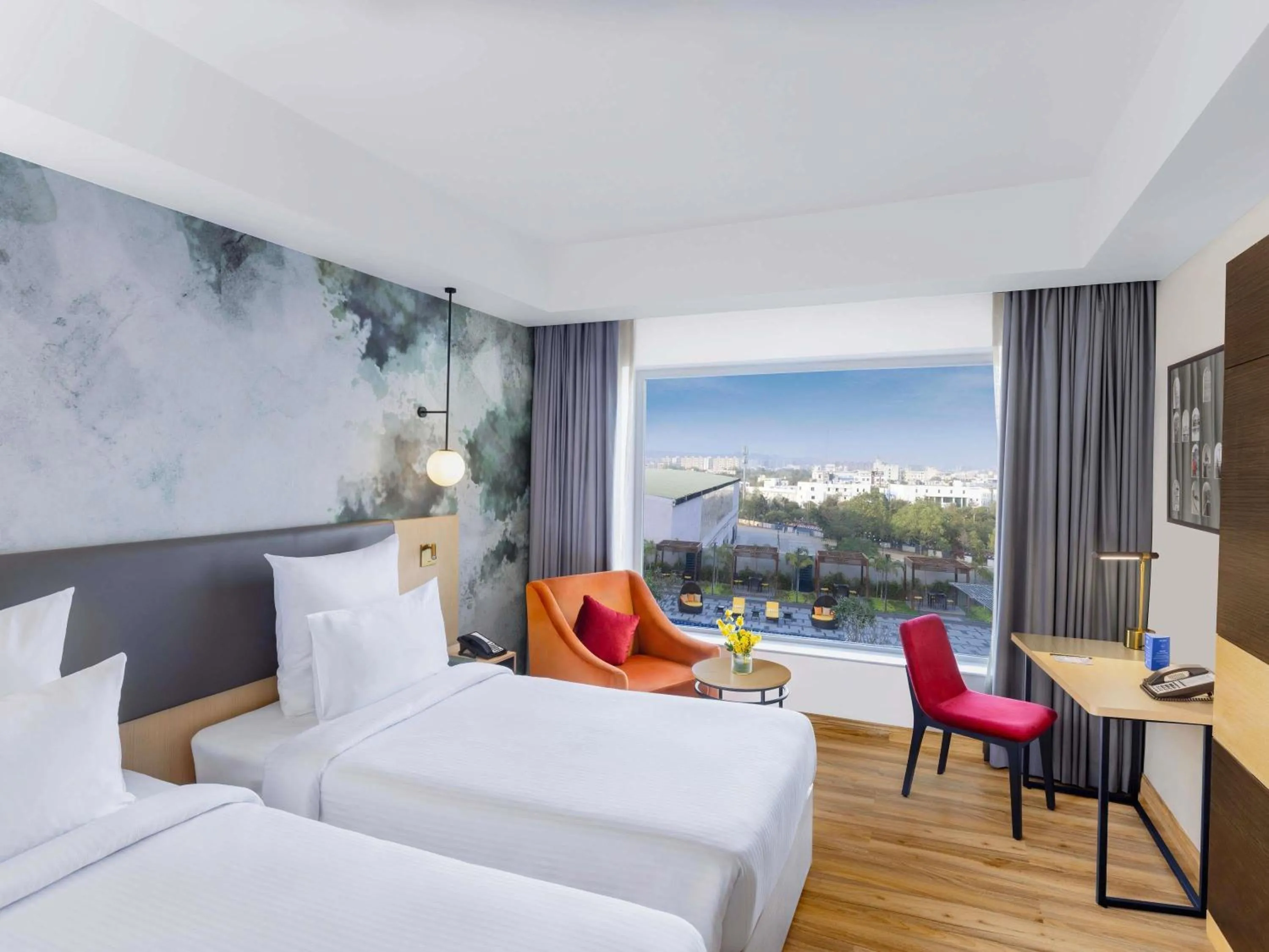 Bedroom, Bed in Novotel Jaipur Convention Centre