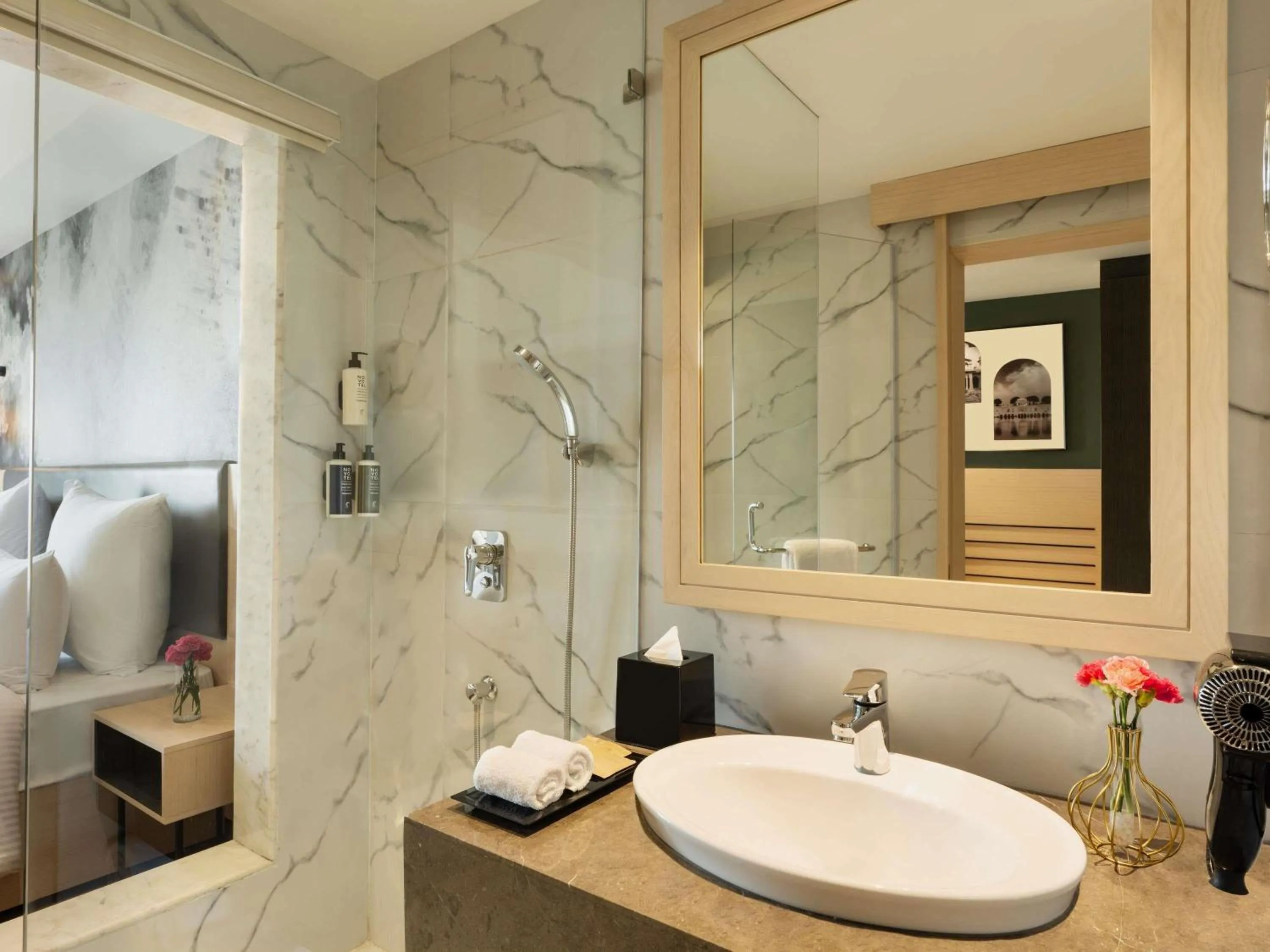 Bedroom in Novotel Jaipur Convention Centre