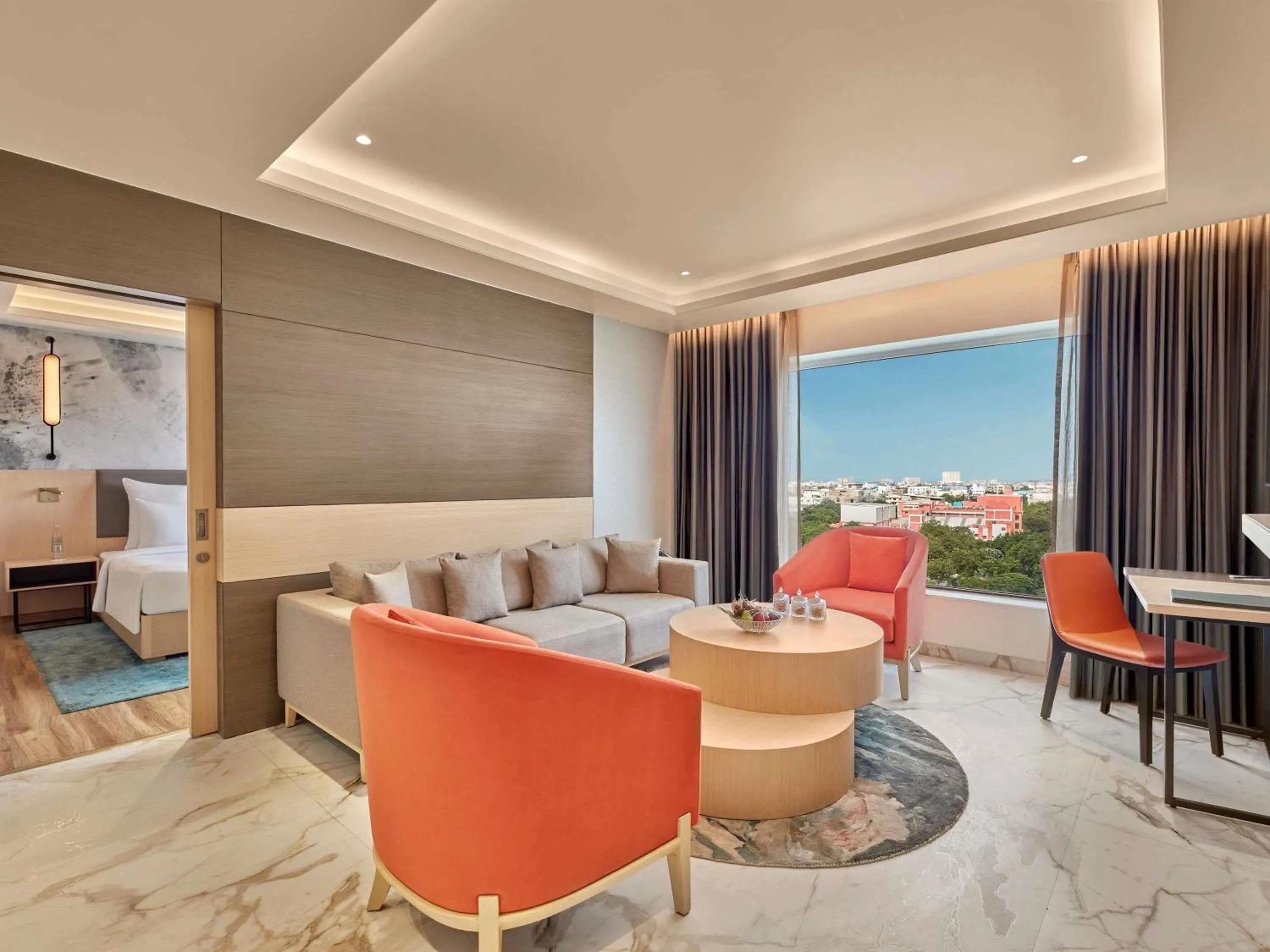 Bedroom in Novotel Jaipur Convention Centre