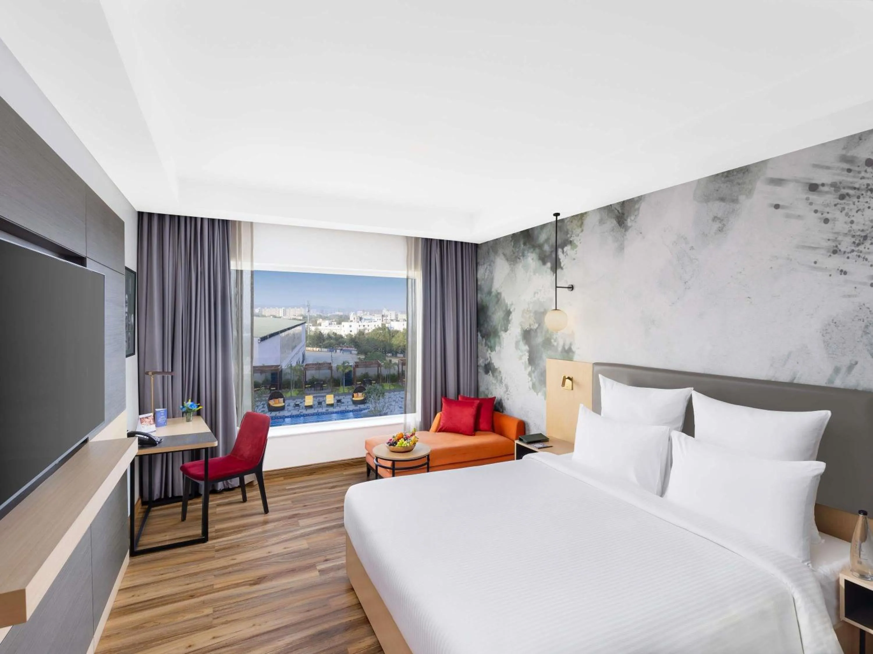 Bedroom, Bed in Novotel Jaipur Convention Centre