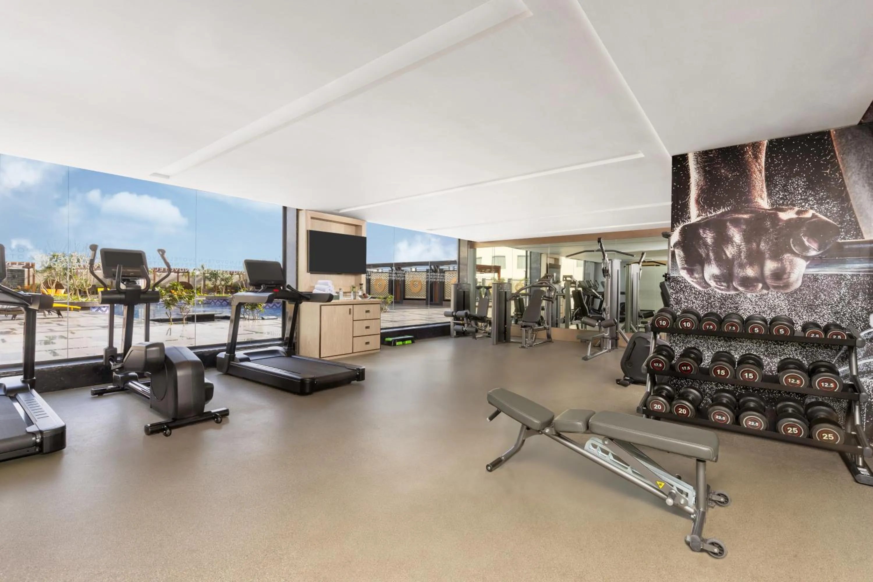 Fitness centre/facilities in Novotel Jaipur Convention Centre