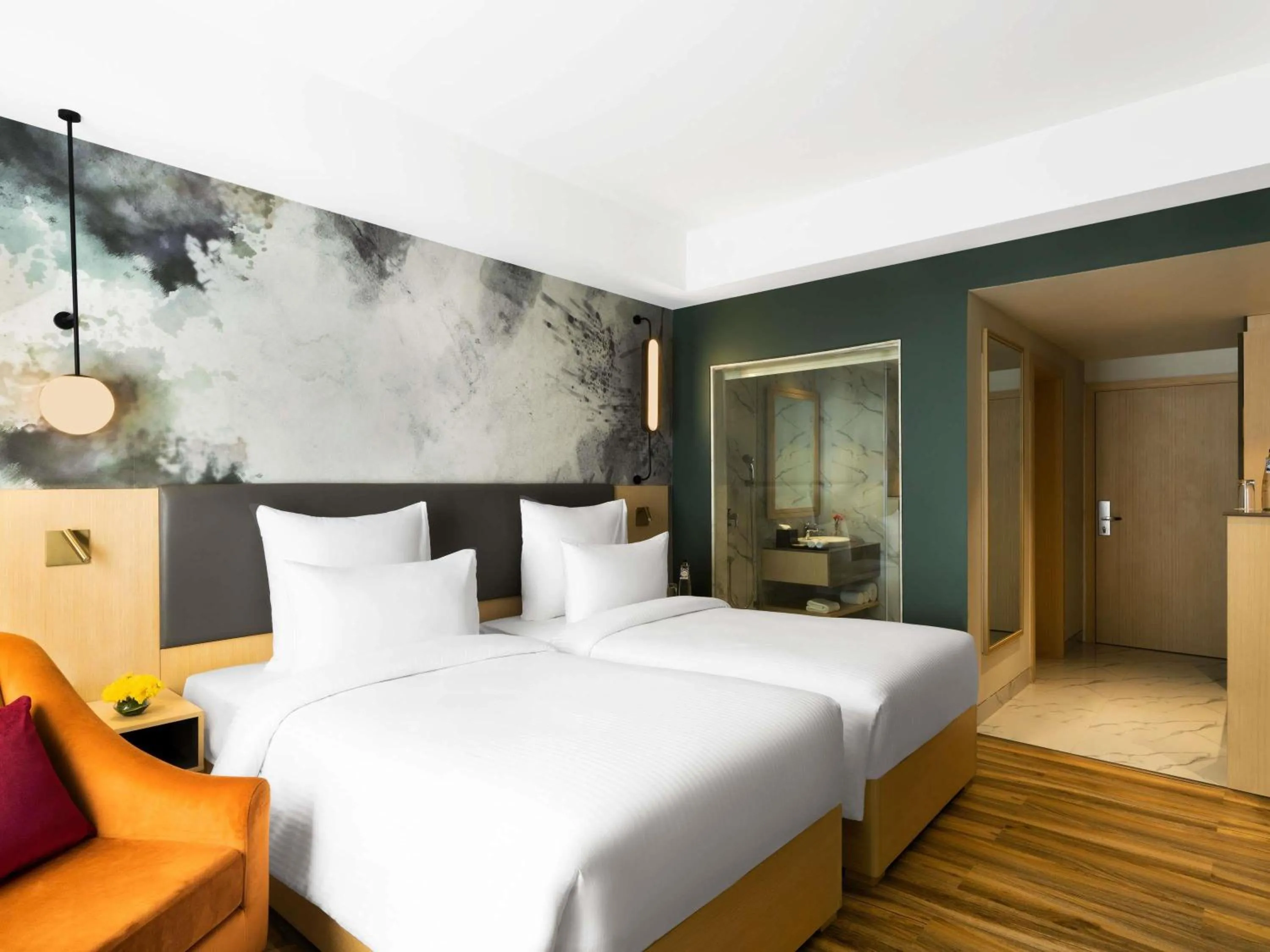 Bedroom, Bed in Novotel Jaipur Convention Centre