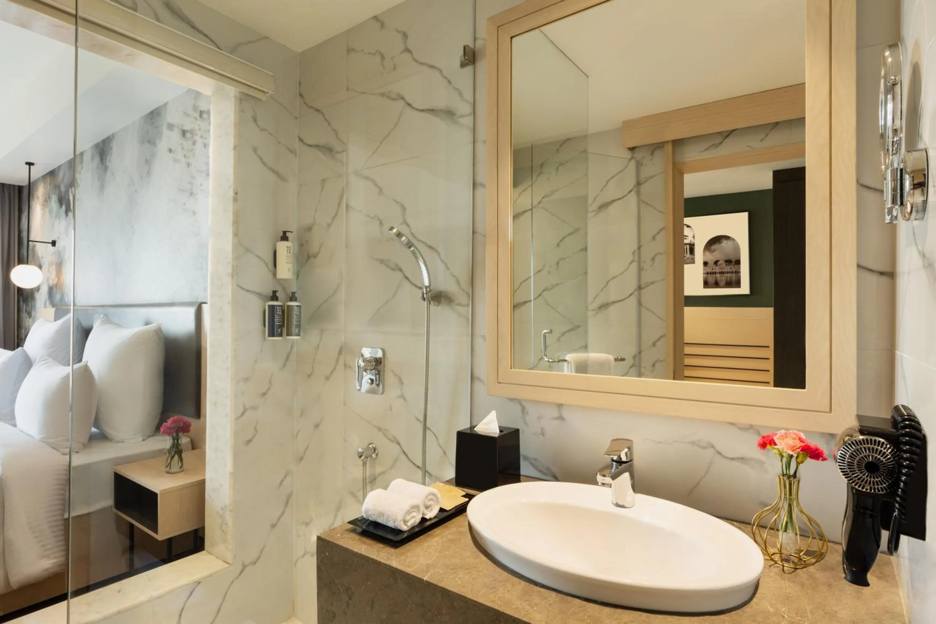 Bathroom in Novotel Jaipur Convention Centre