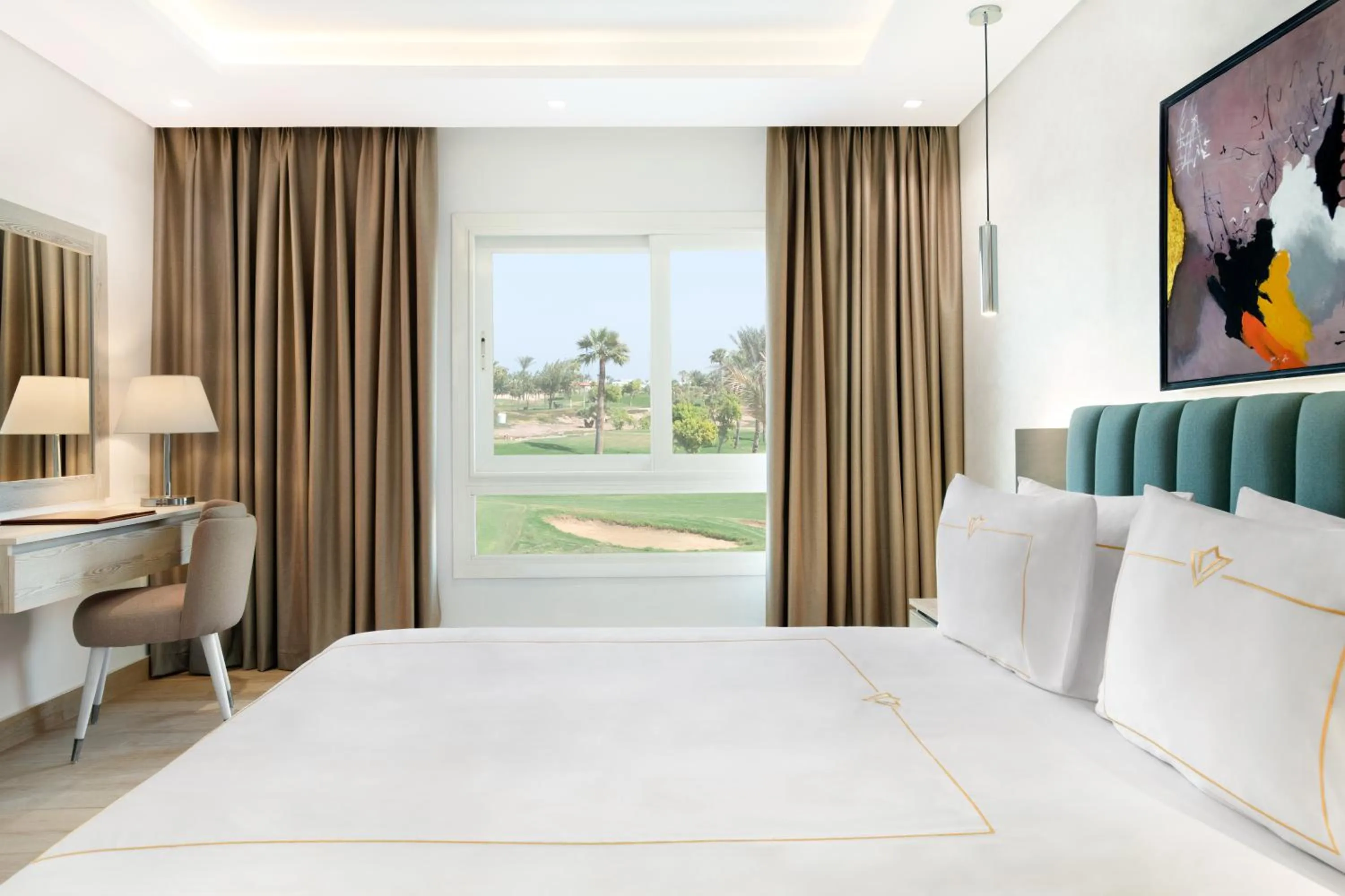 Bed in Pickalbatros Golf Luxury Suites - All Inclusive