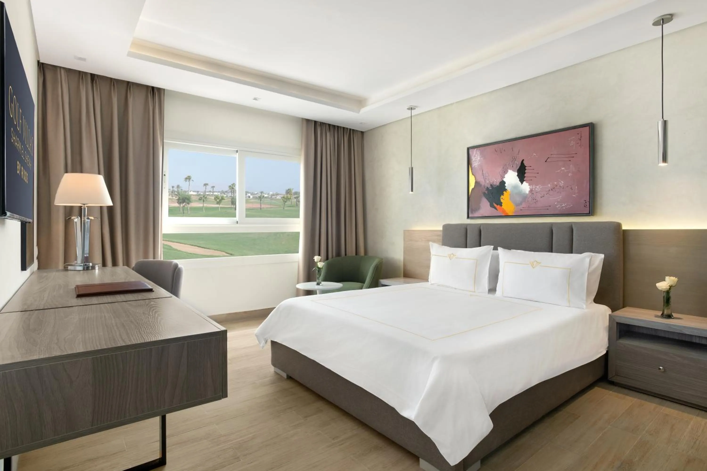TV and multimedia, Bed in Pickalbatros Golf Luxury Suites - All Inclusive