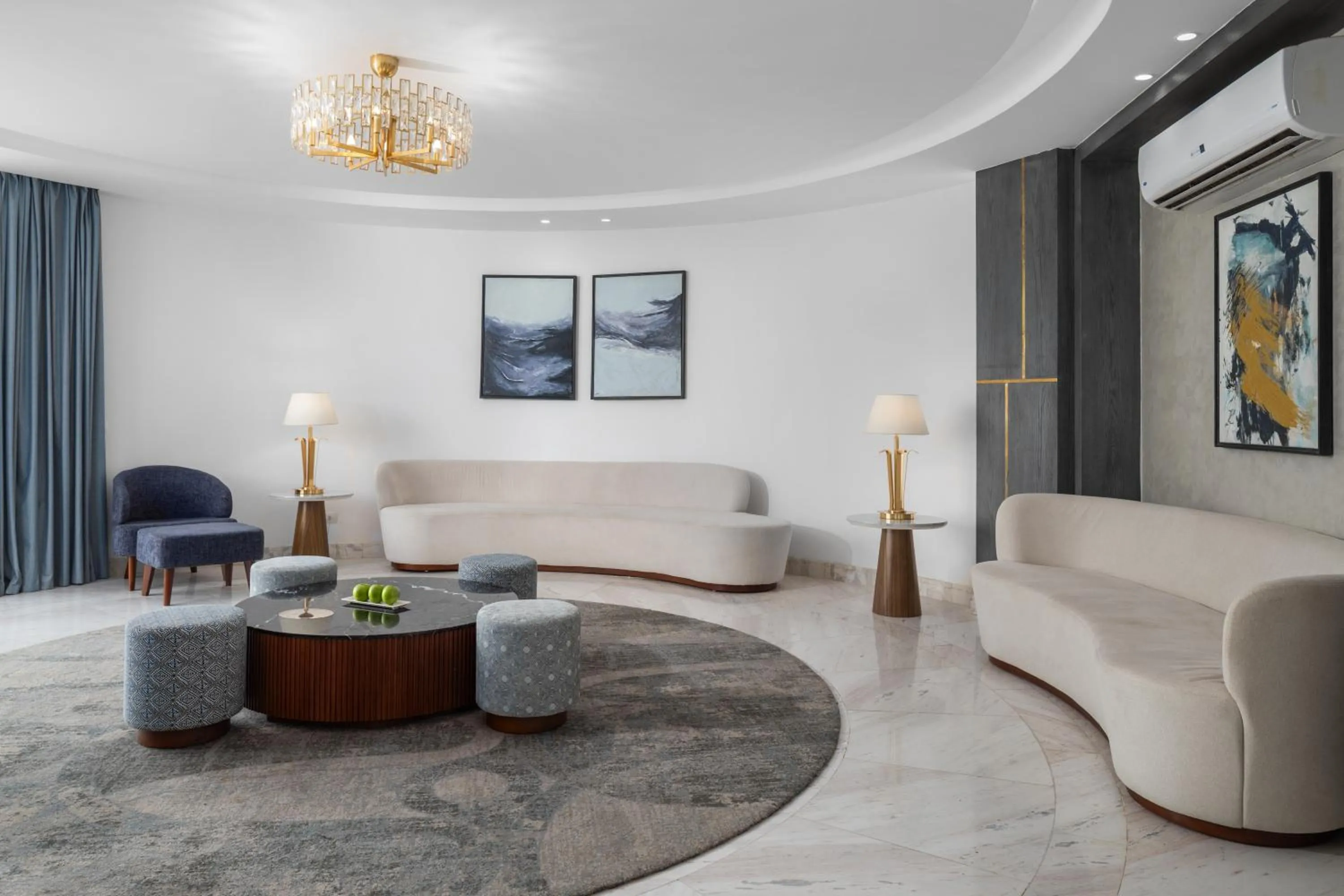 Living room in Pickalbatros Golf Luxury Suites - All Inclusive