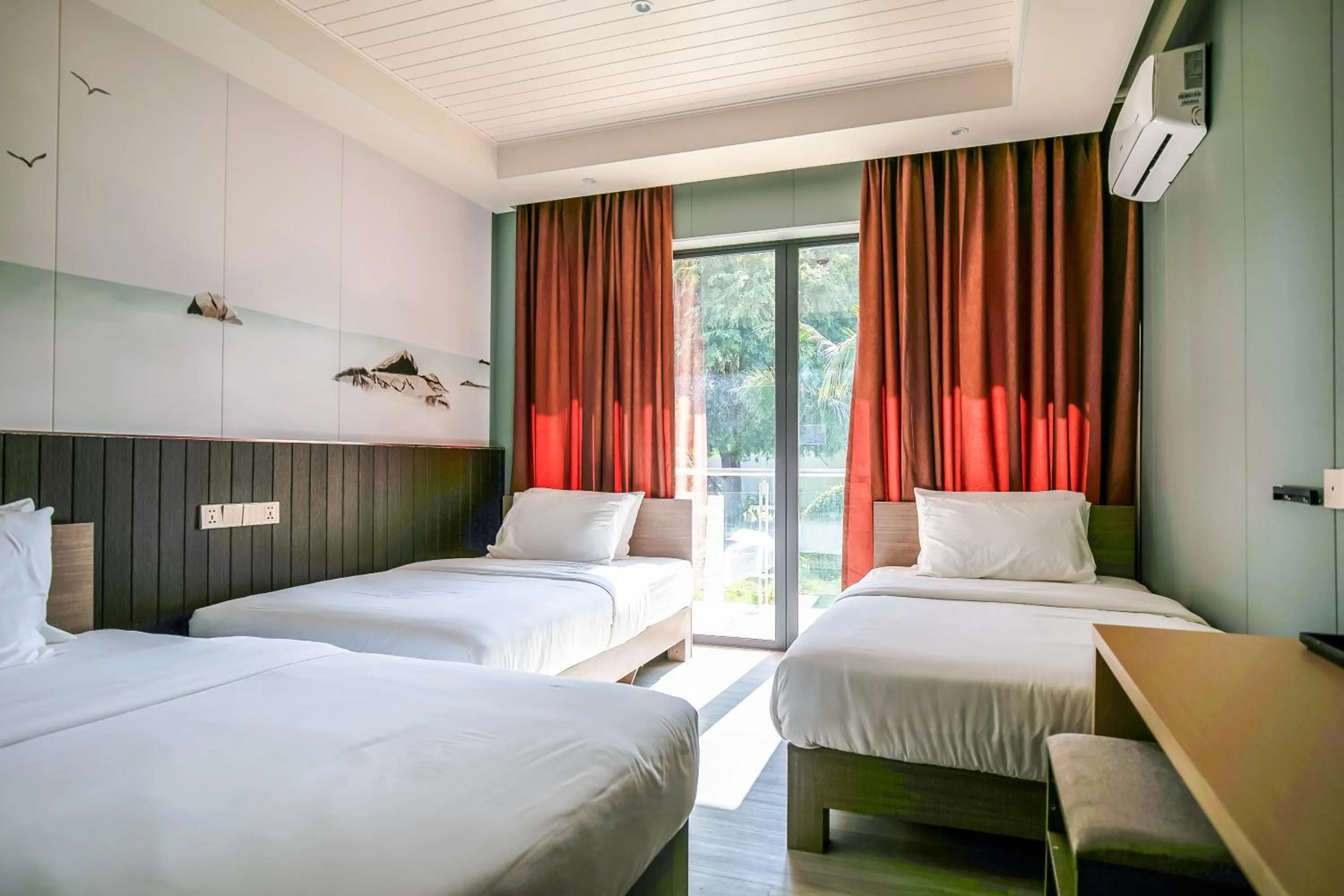 Bed in W Golf Resort