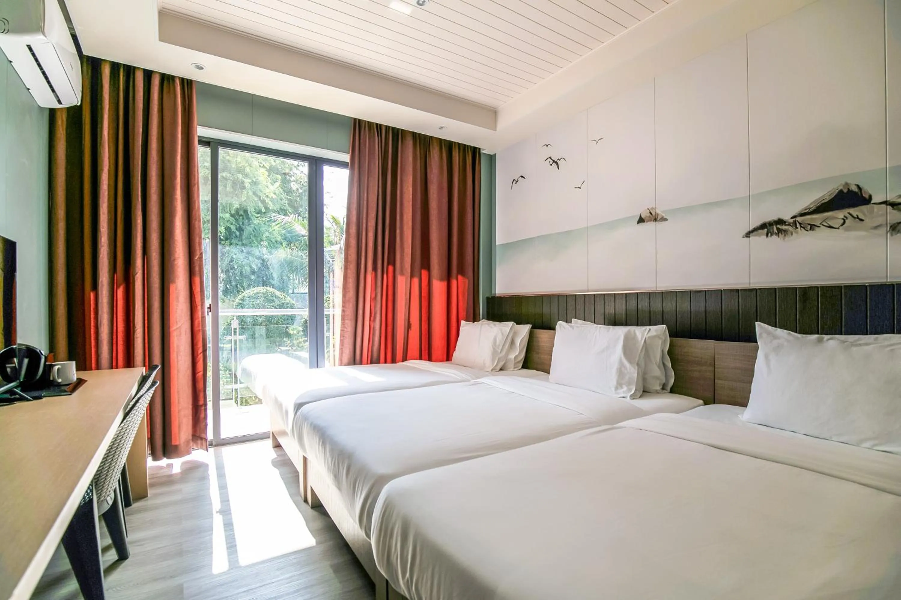 Bed in W Golf Resort