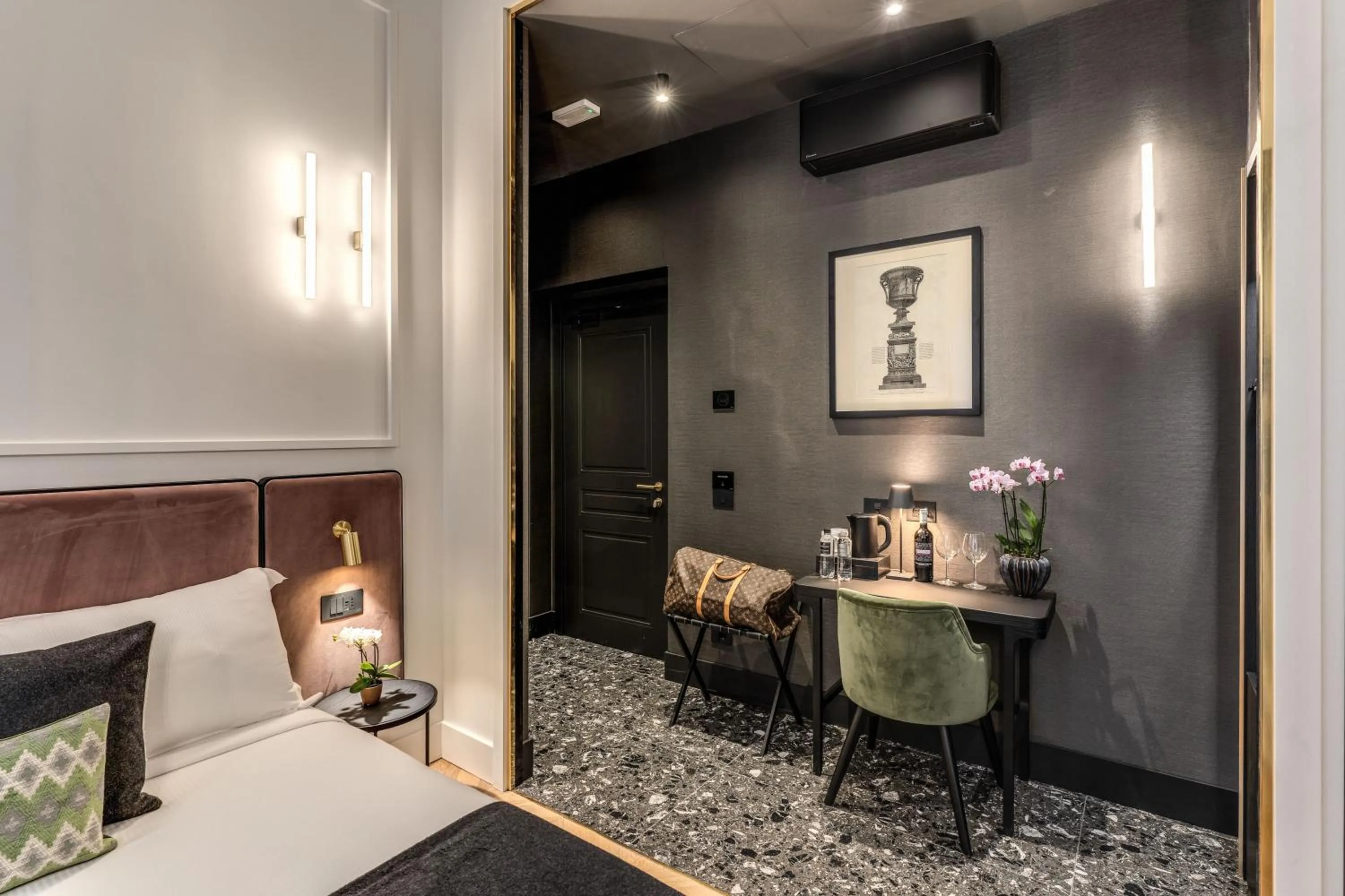 Bed in Residenza Piranesi Boutique Hotel