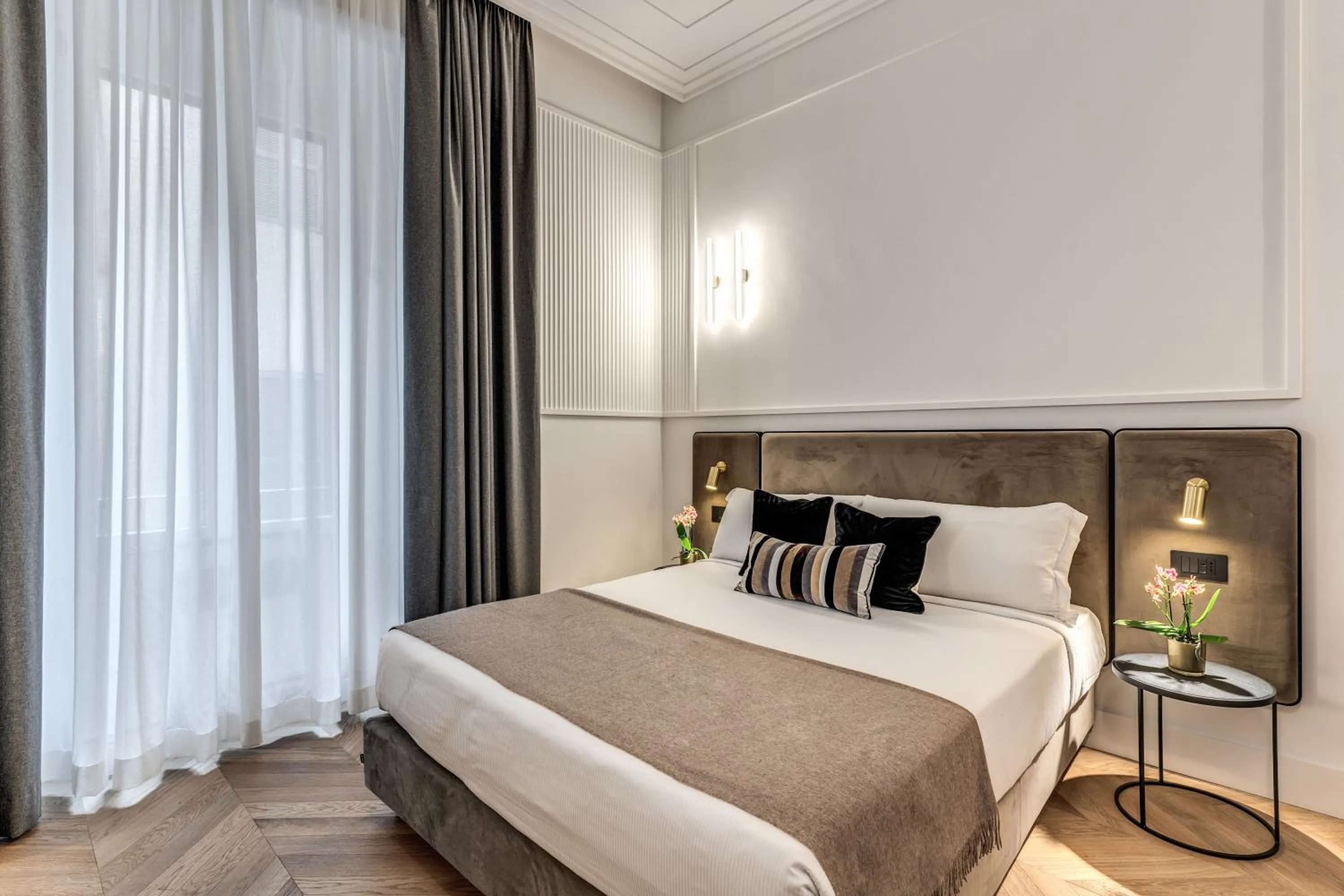Bedroom, Bed in Residenza Piranesi Boutique Hotel