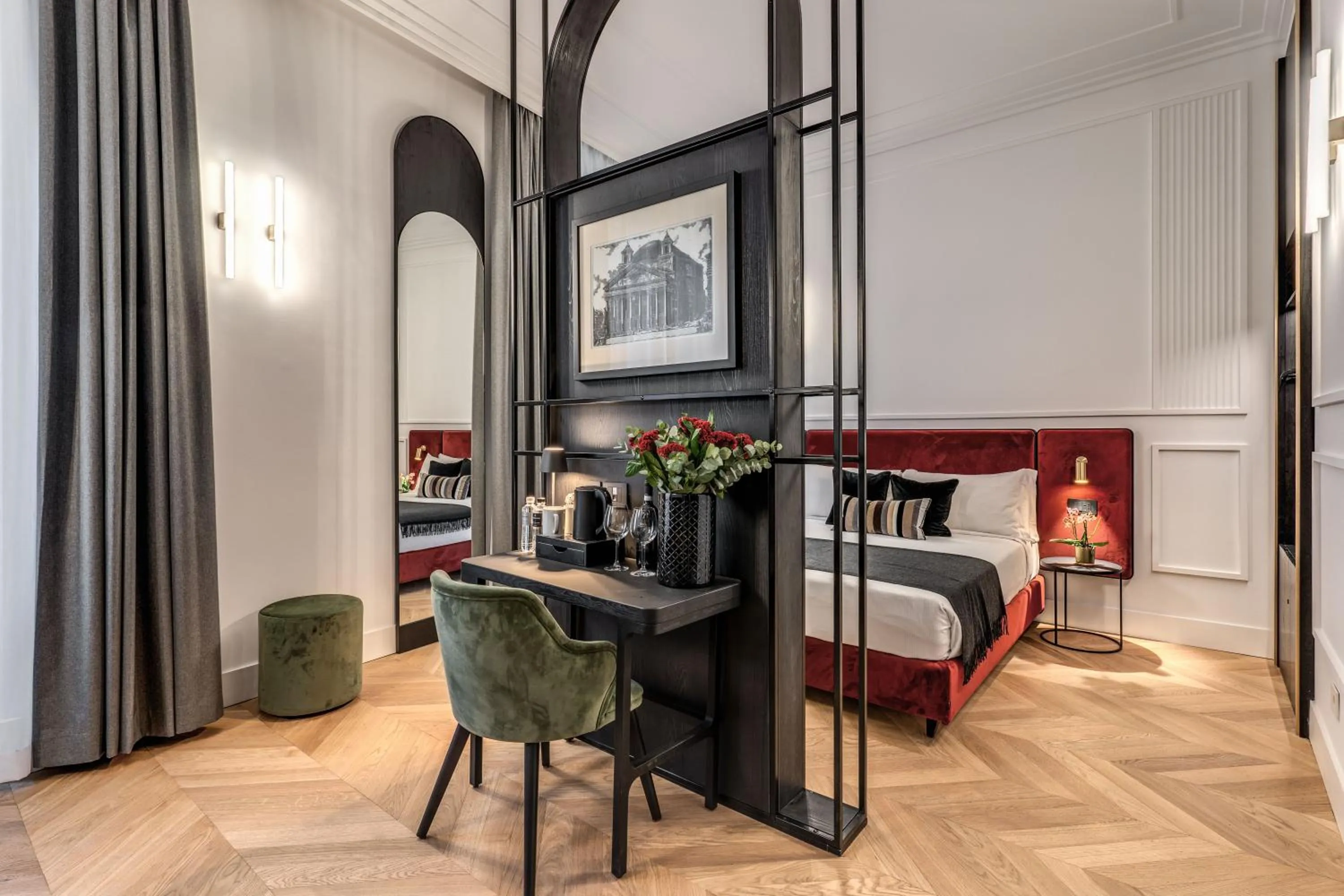 Bed in Residenza Piranesi Boutique Hotel