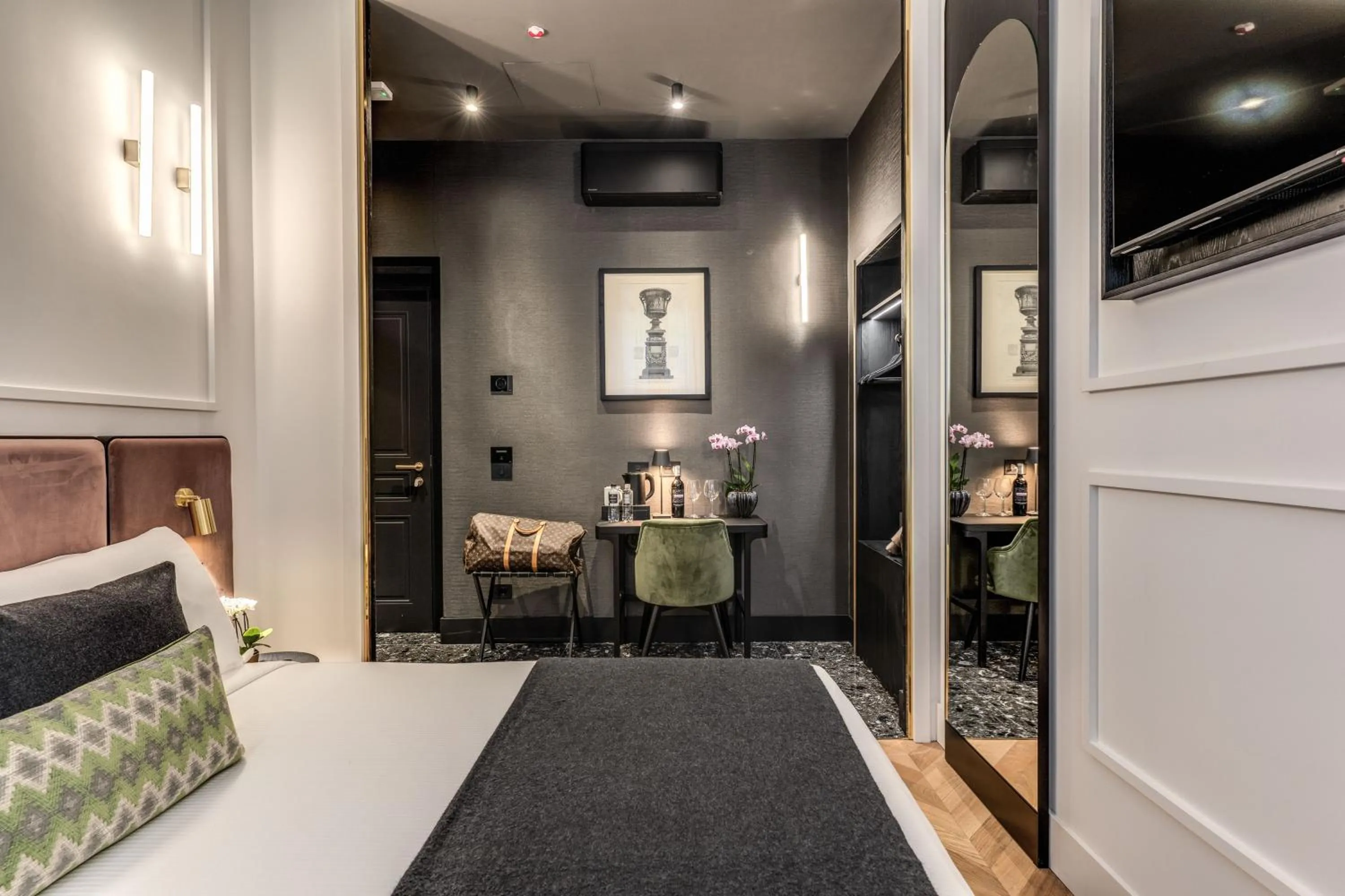 Bed in Residenza Piranesi Boutique Hotel