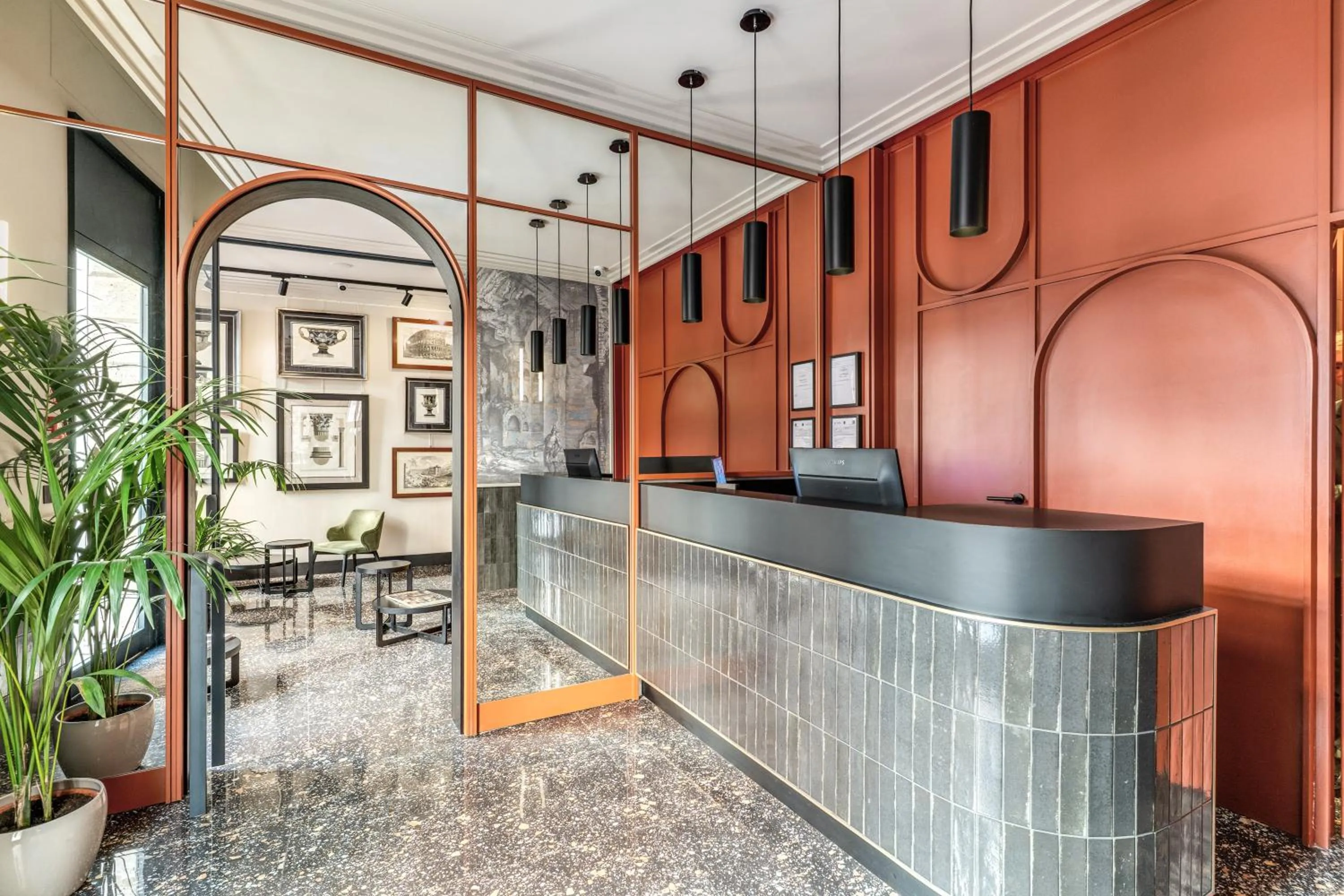 Lobby or reception in Residenza Piranesi Boutique Hotel