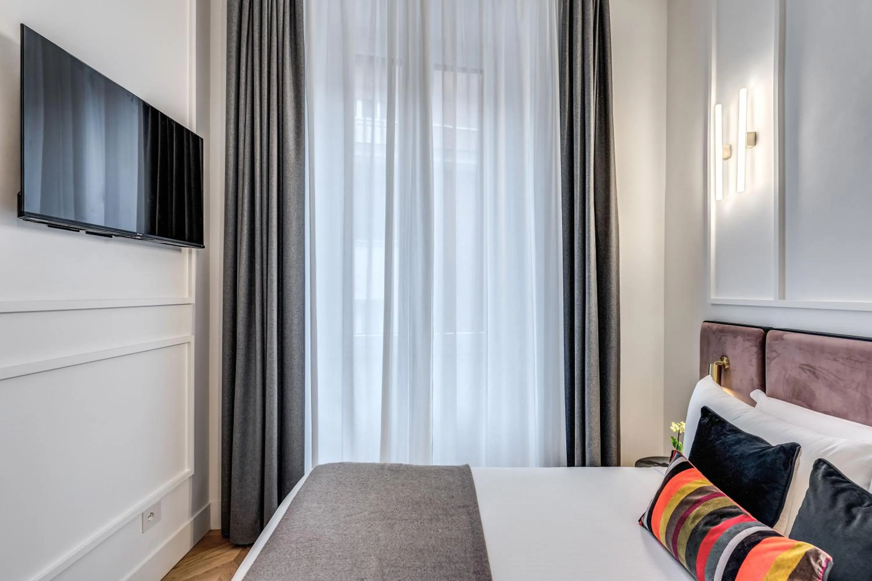 Bedroom, Bed in Residenza Piranesi Boutique Hotel