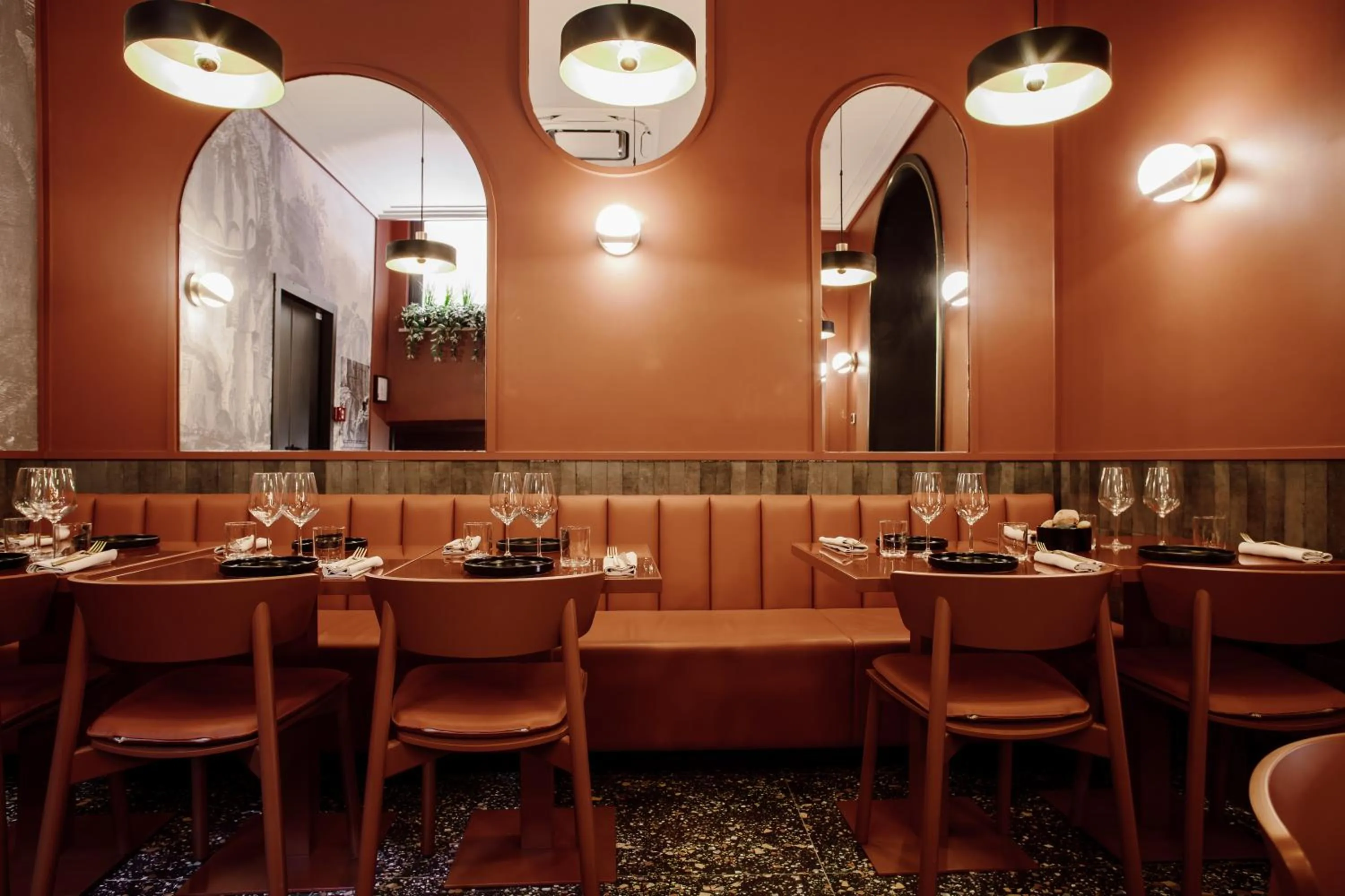 Restaurant/places to eat in Residenza Piranesi Boutique Hotel