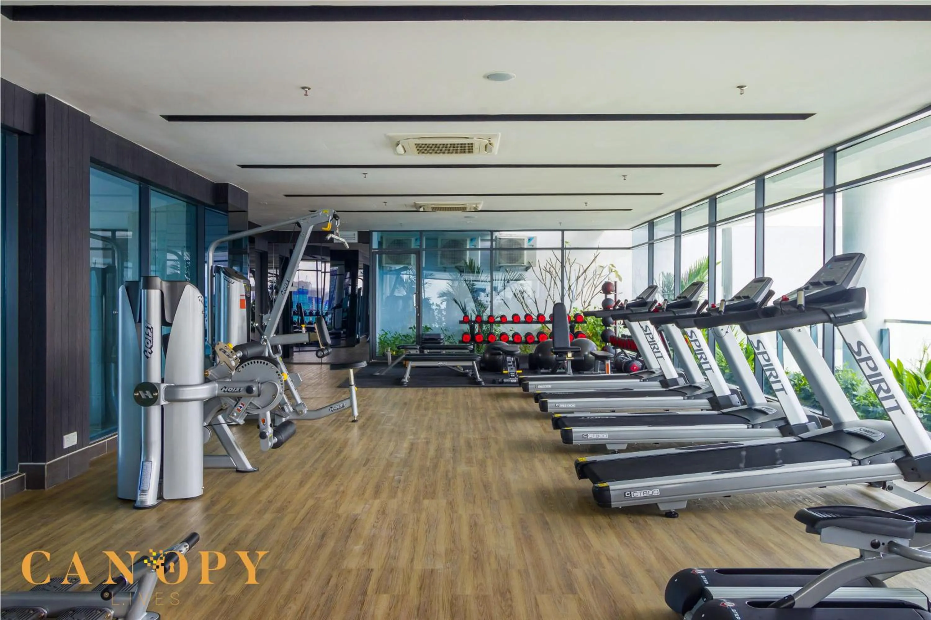 Fitness centre/facilities in The Luxe & The Colony, KLCC