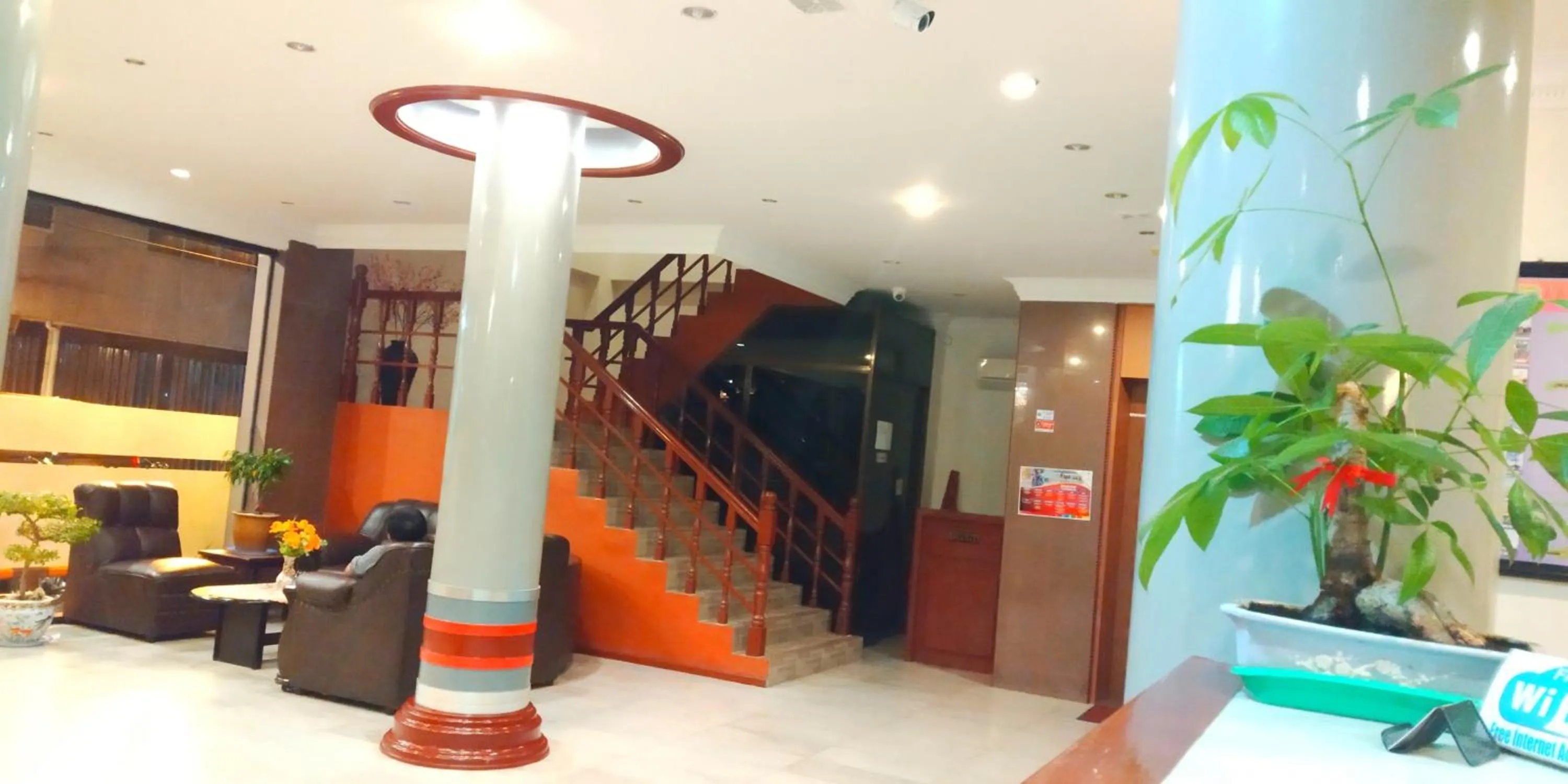 Lobby or reception in Paradise Hotel