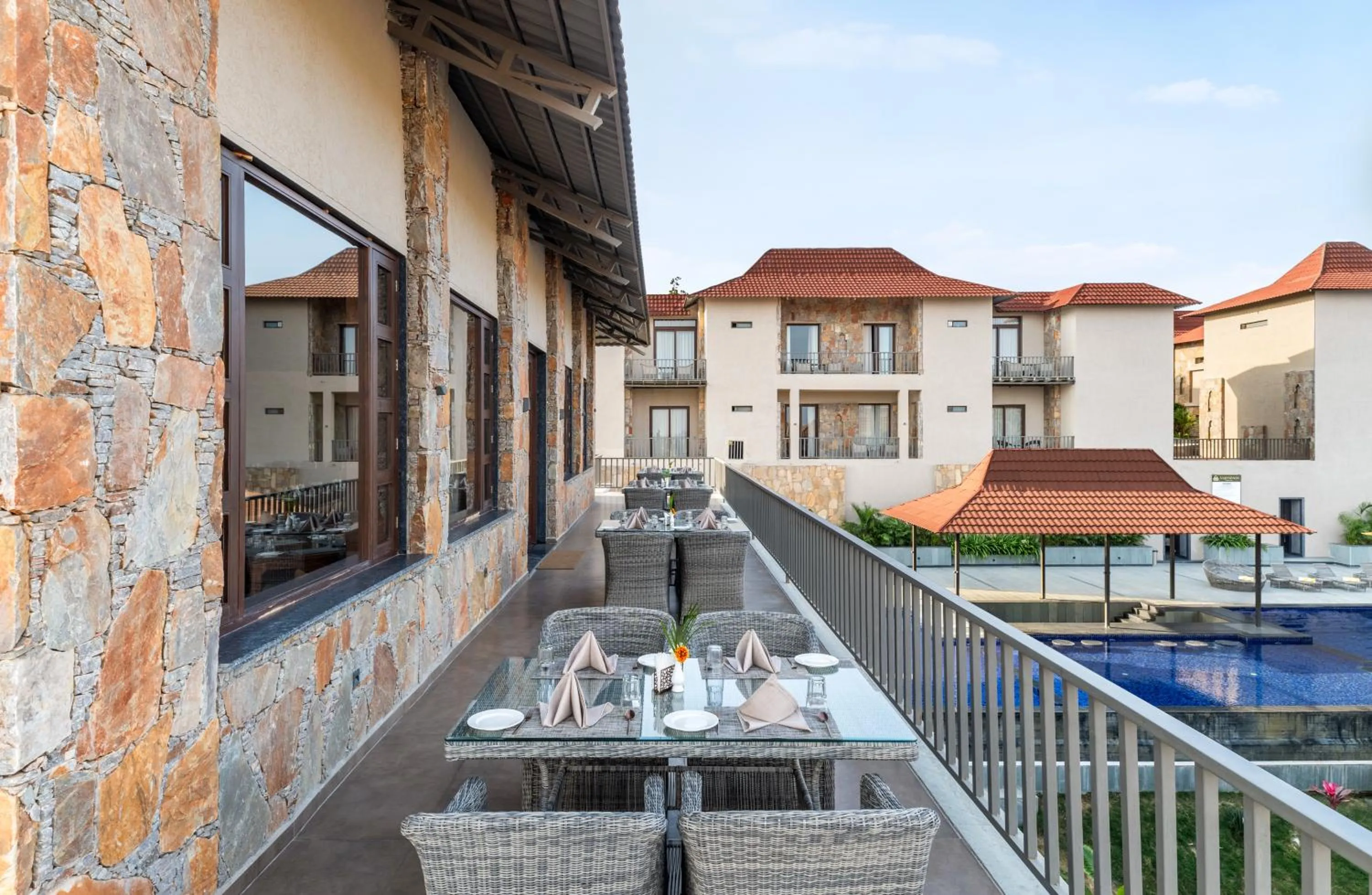 Balcony/Terrace in Sajjan Bagh Resort Kumbhalgarh