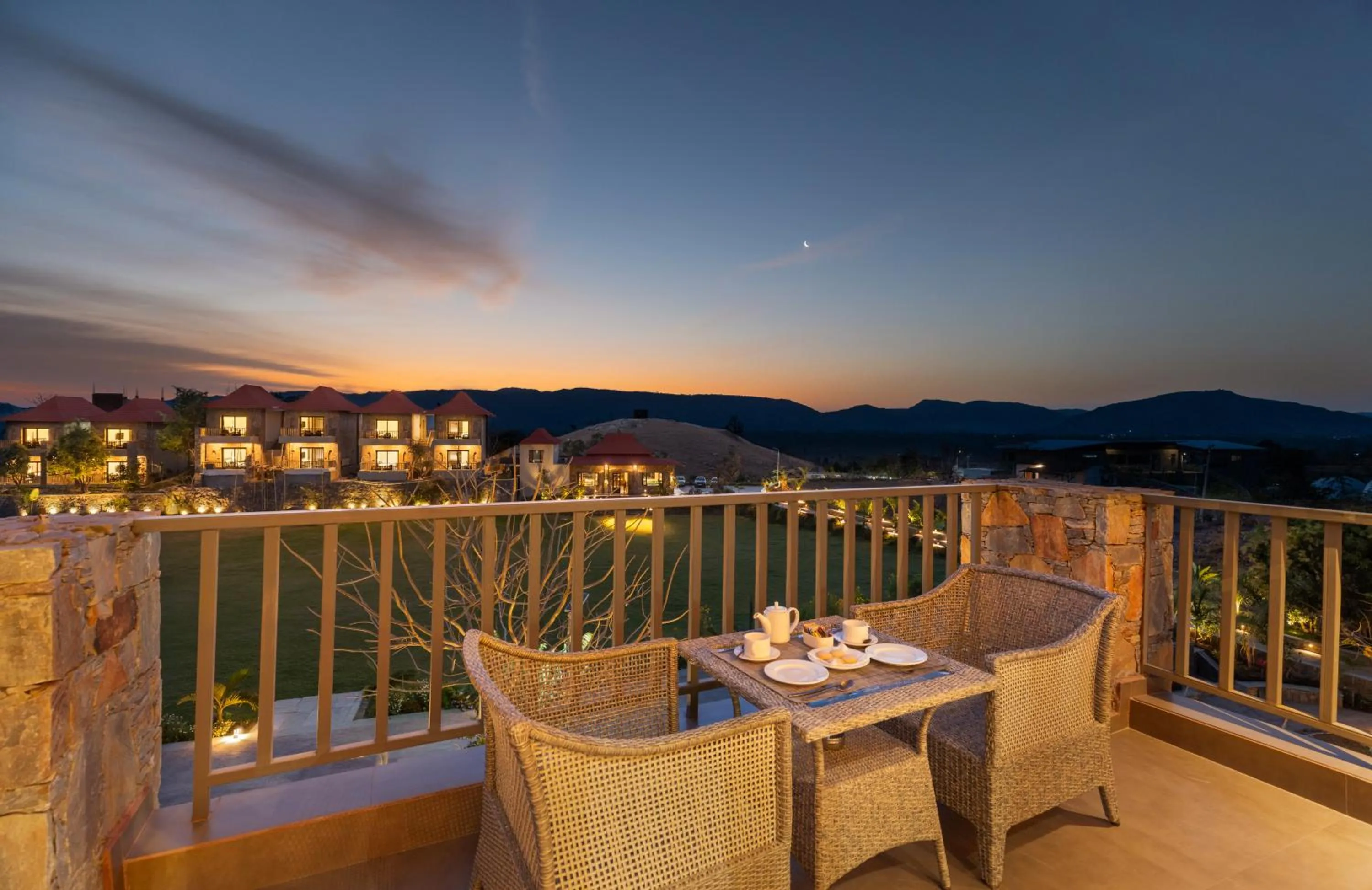 Balcony/Terrace in Sajjan Bagh Resort Kumbhalgarh
