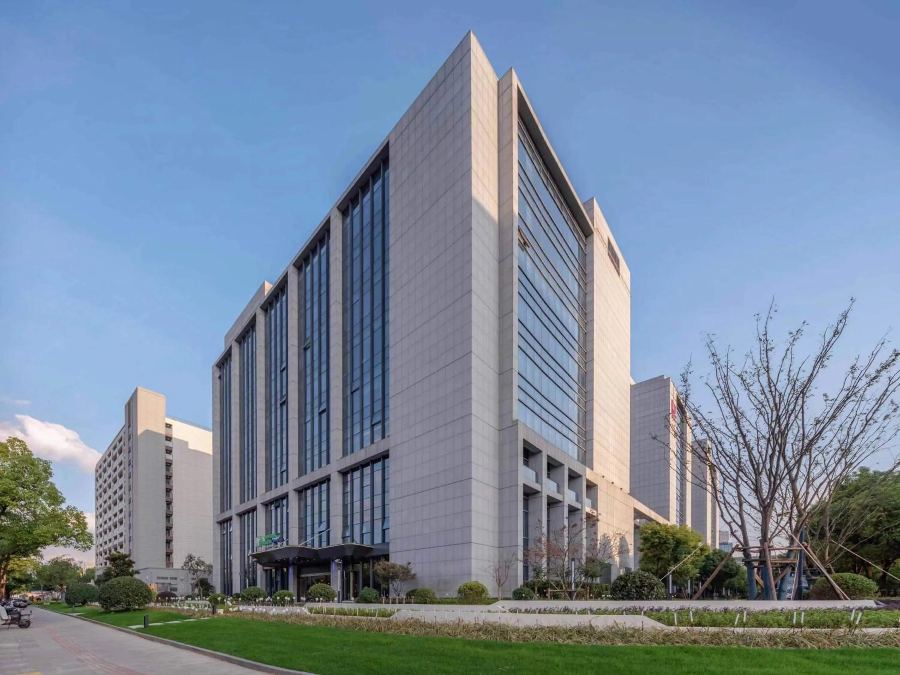 Property building in Holiday Inn Express Shanghai Hongqiao Linkong by IHG