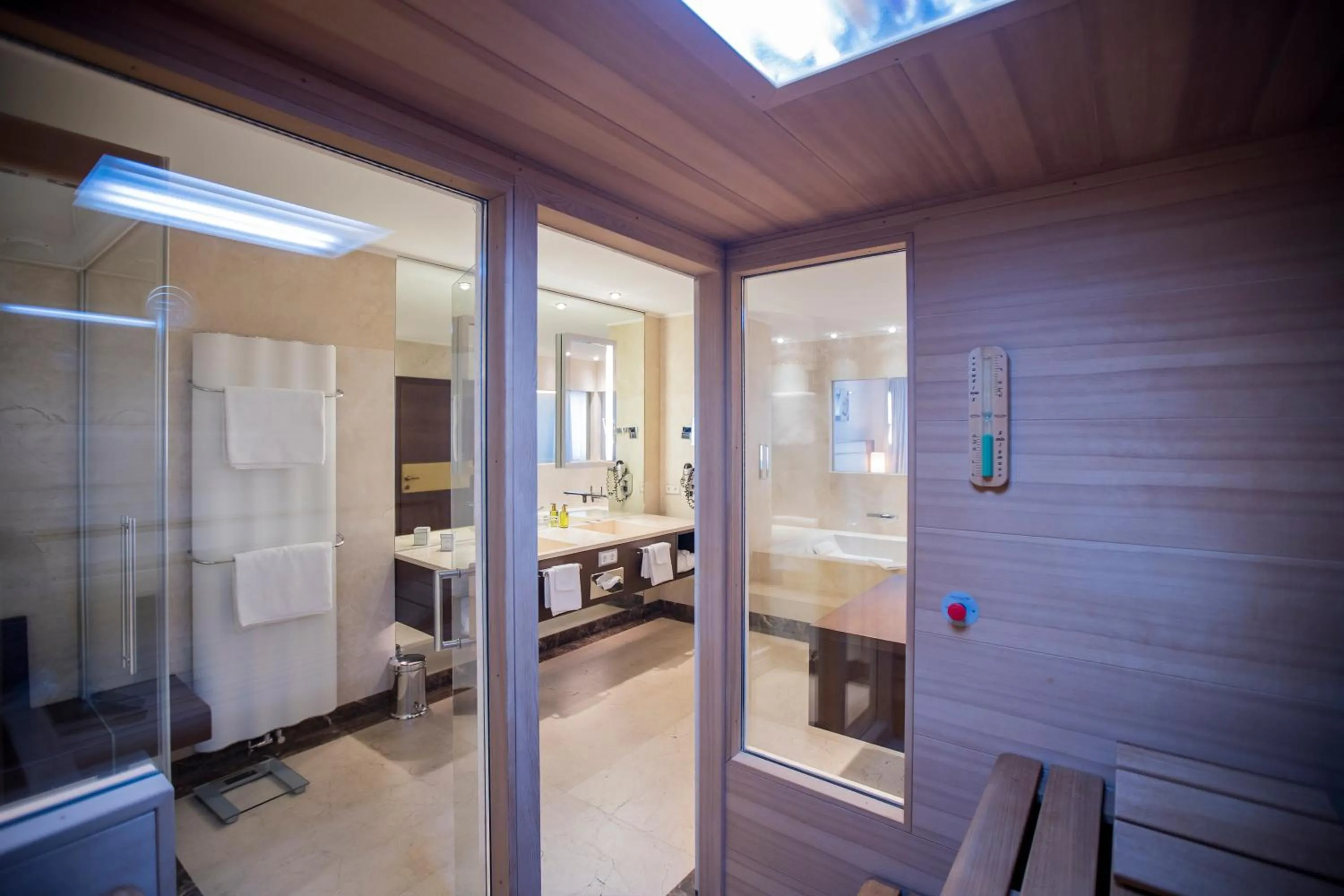 Sauna in Iris Porsche Hotel & Restaurant