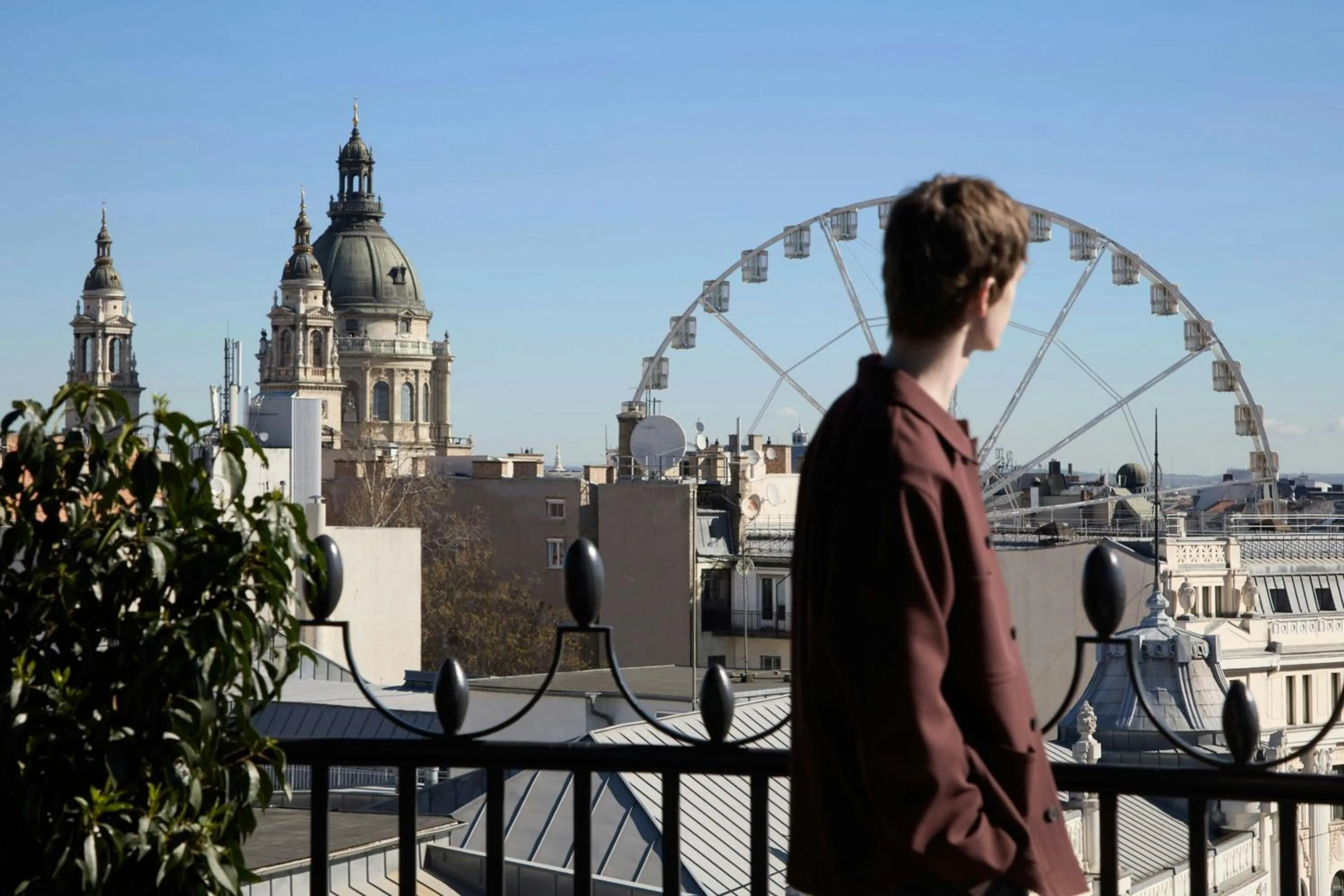 Bedroom in Dorothea Hotel, Budapest, Autograph Collection
