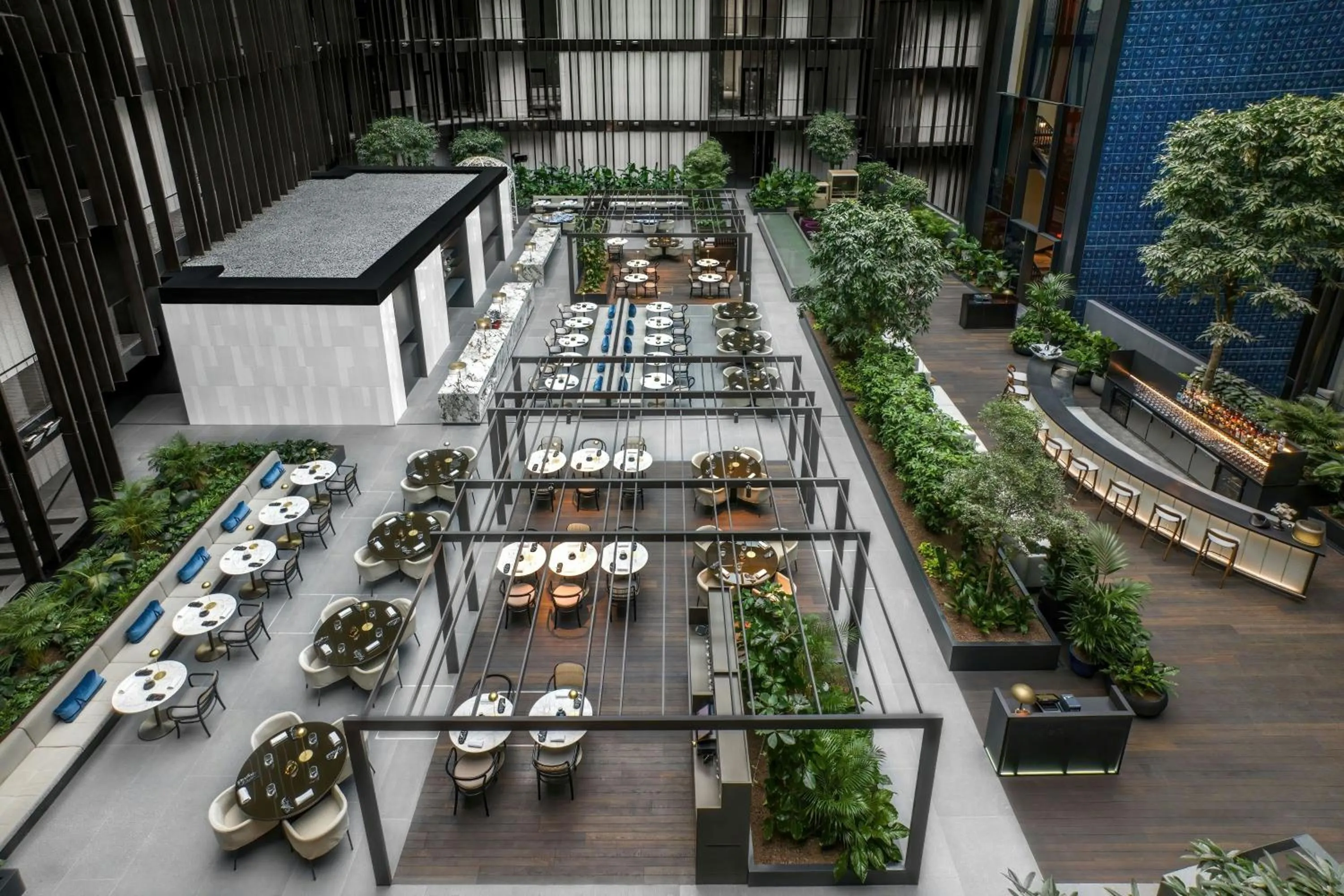 Lounge or bar in Dorothea Hotel, Budapest, Autograph Collection