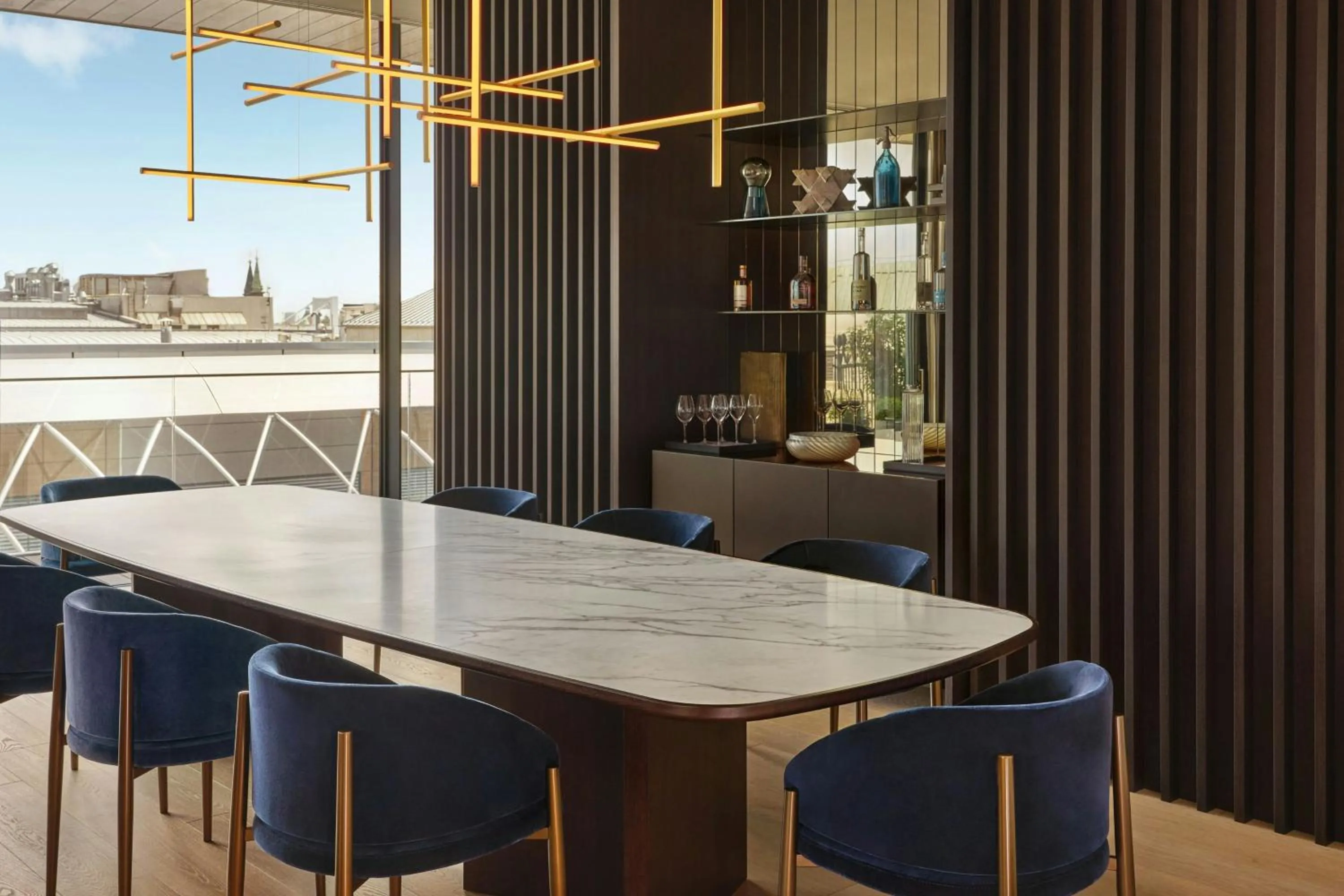 Bedroom in Dorothea Hotel, Budapest, Autograph Collection